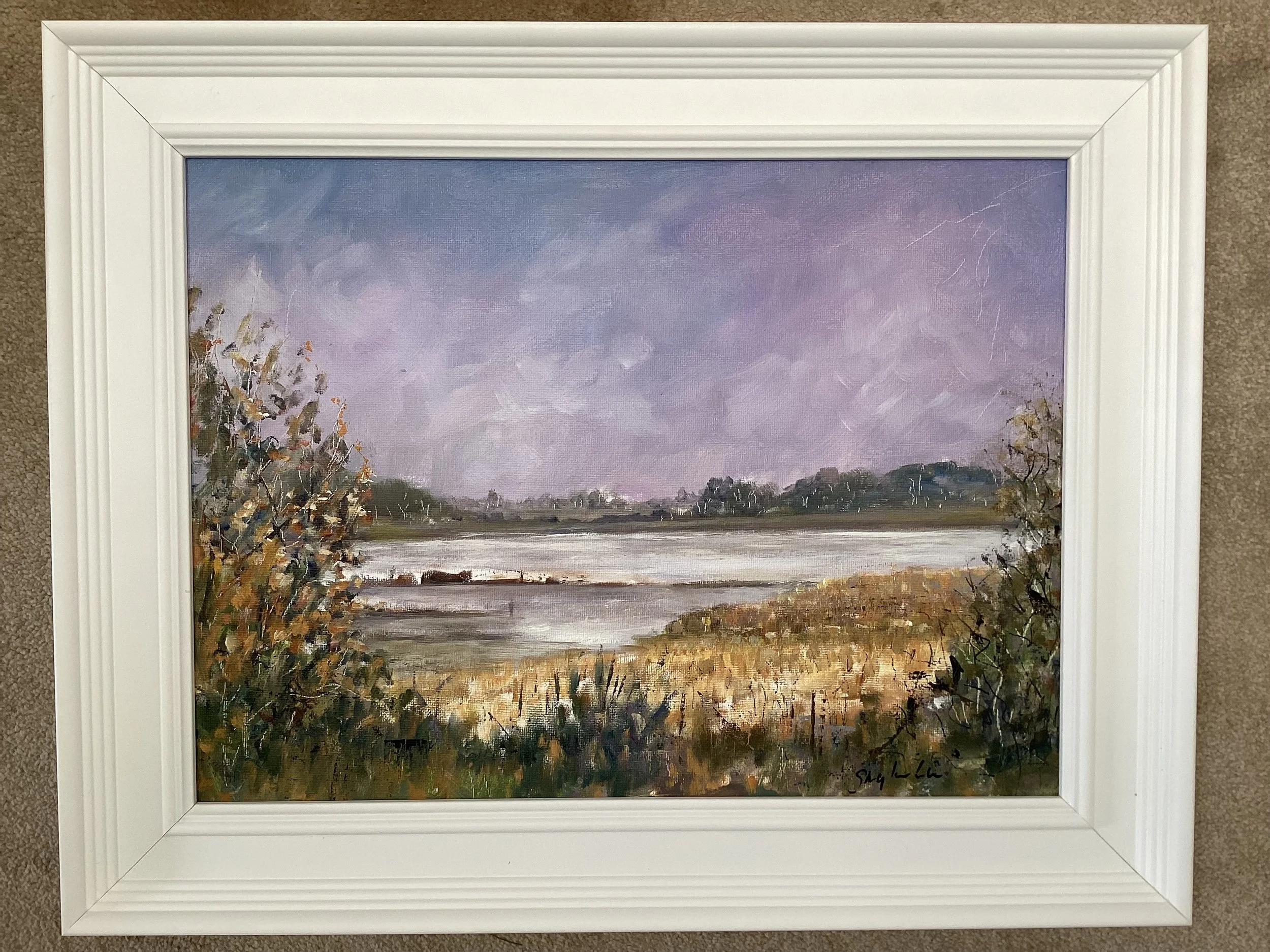 Snape Marshes - Framed  -  46 x 36 cms - £245