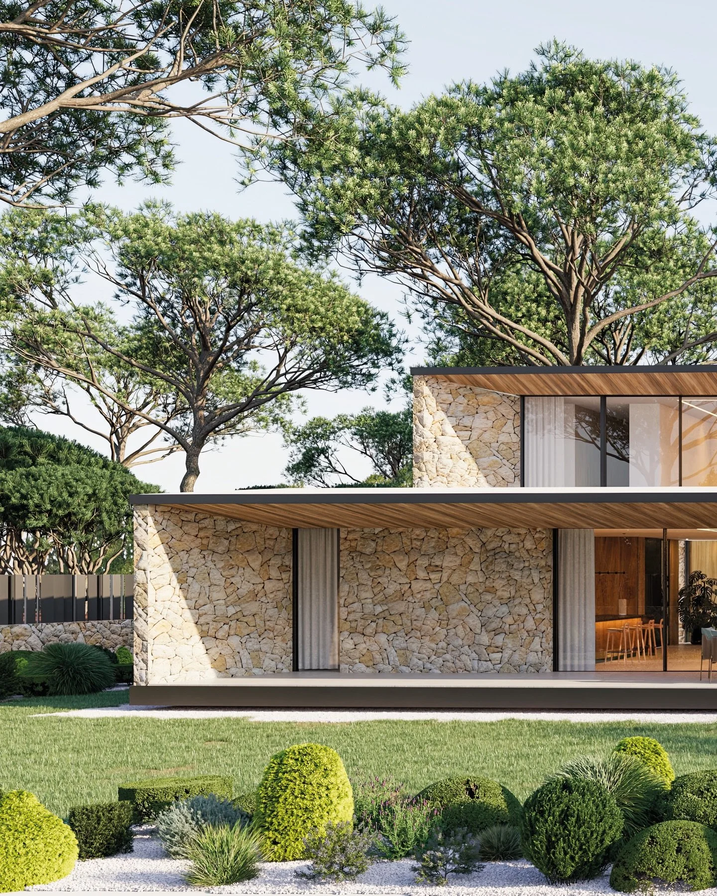 LA ENCINA | Obra Nueva.
#arquitectura: @nakatomi.arquitectura

La Encina representa un excepcional ejemplo de arquitectura contempor&aacute;nea en armon&iacute;a con el entorno natural.

Esta propuesta arquitect&oacute;nica se concibe a partir de la