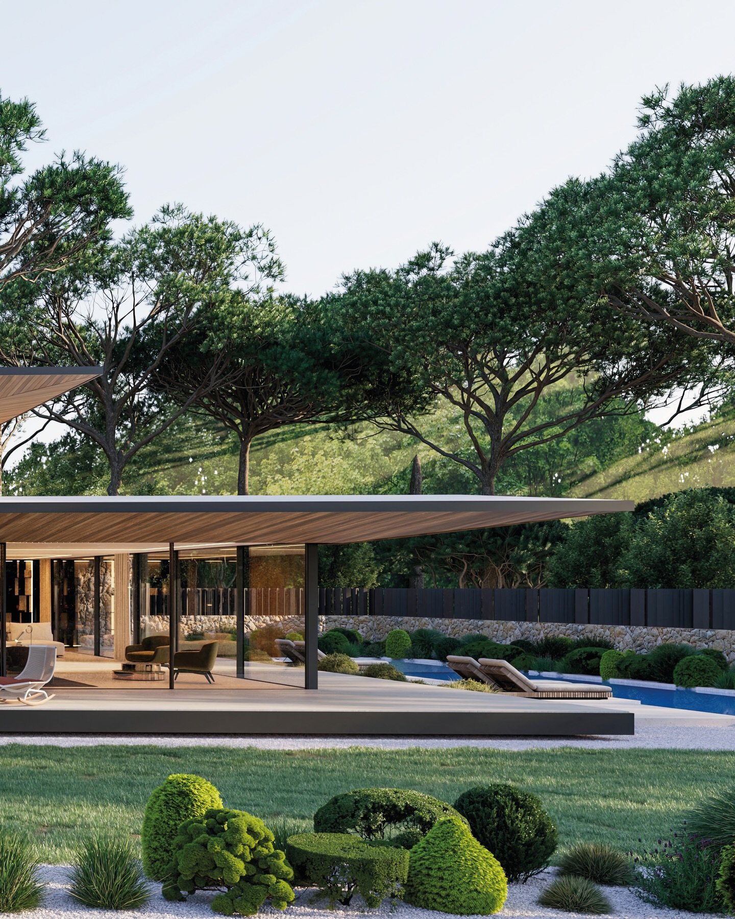 LA ENCINA | Obra Nueva.
#arquitectura: @nakatomi.arquitectura

La Encina representa un excepcional ejemplo de arquitectura contempor&aacute;nea en armon&iacute;a con el entorno natural.

Esta propuesta arquitect&oacute;nica se concibe a partir de la