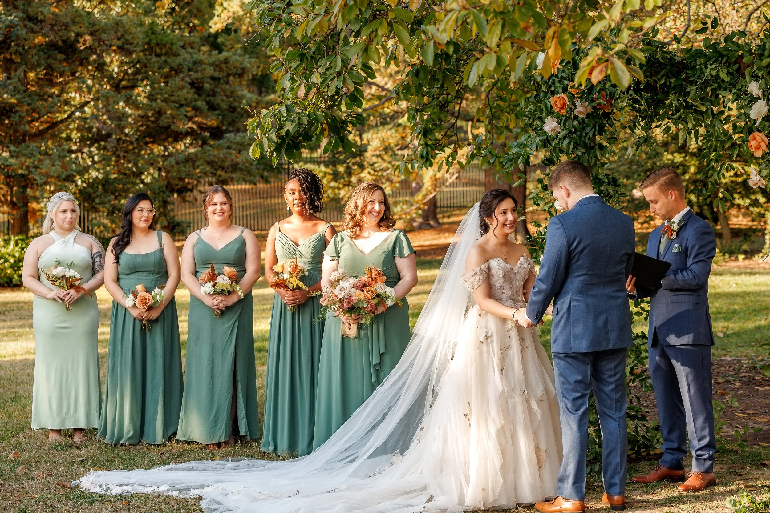 Maryland Wedding Photographer: Capturing Sarah and Sean's Autumn Romance at Belmont Manor