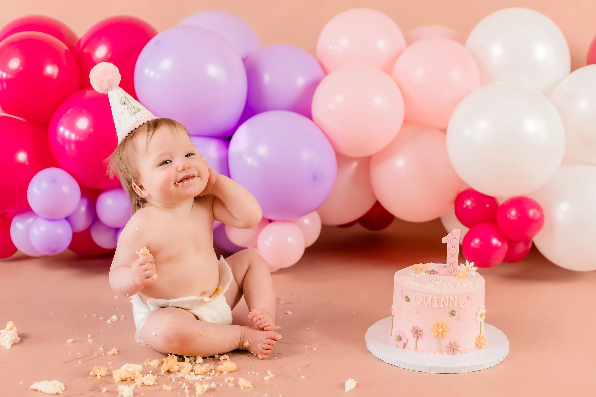 Ellicott City First Birthday cake smash Photographer!