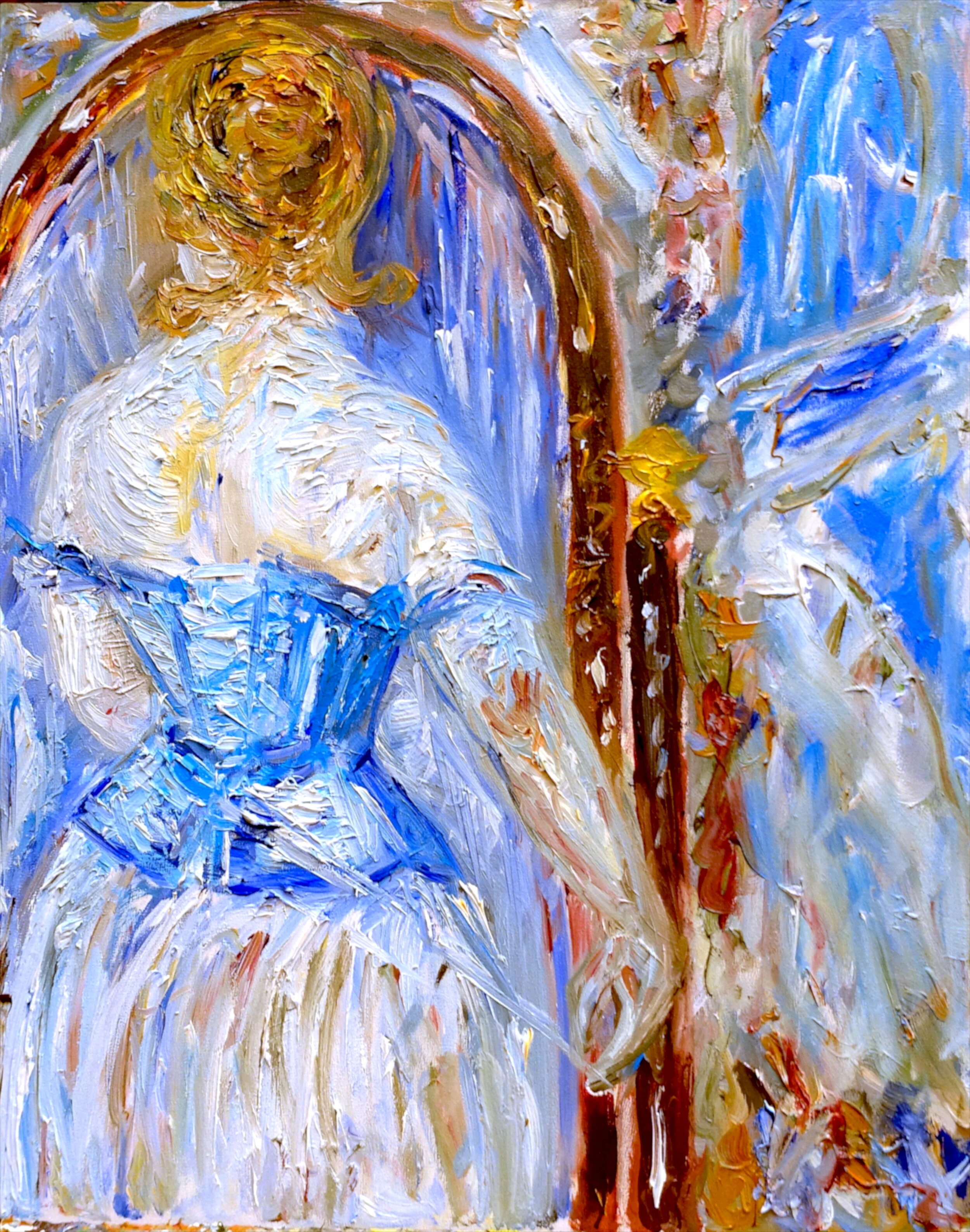 Oil Sketch (copied after Edouard Manet), 2020, oil on panel, 8 x 10 inches