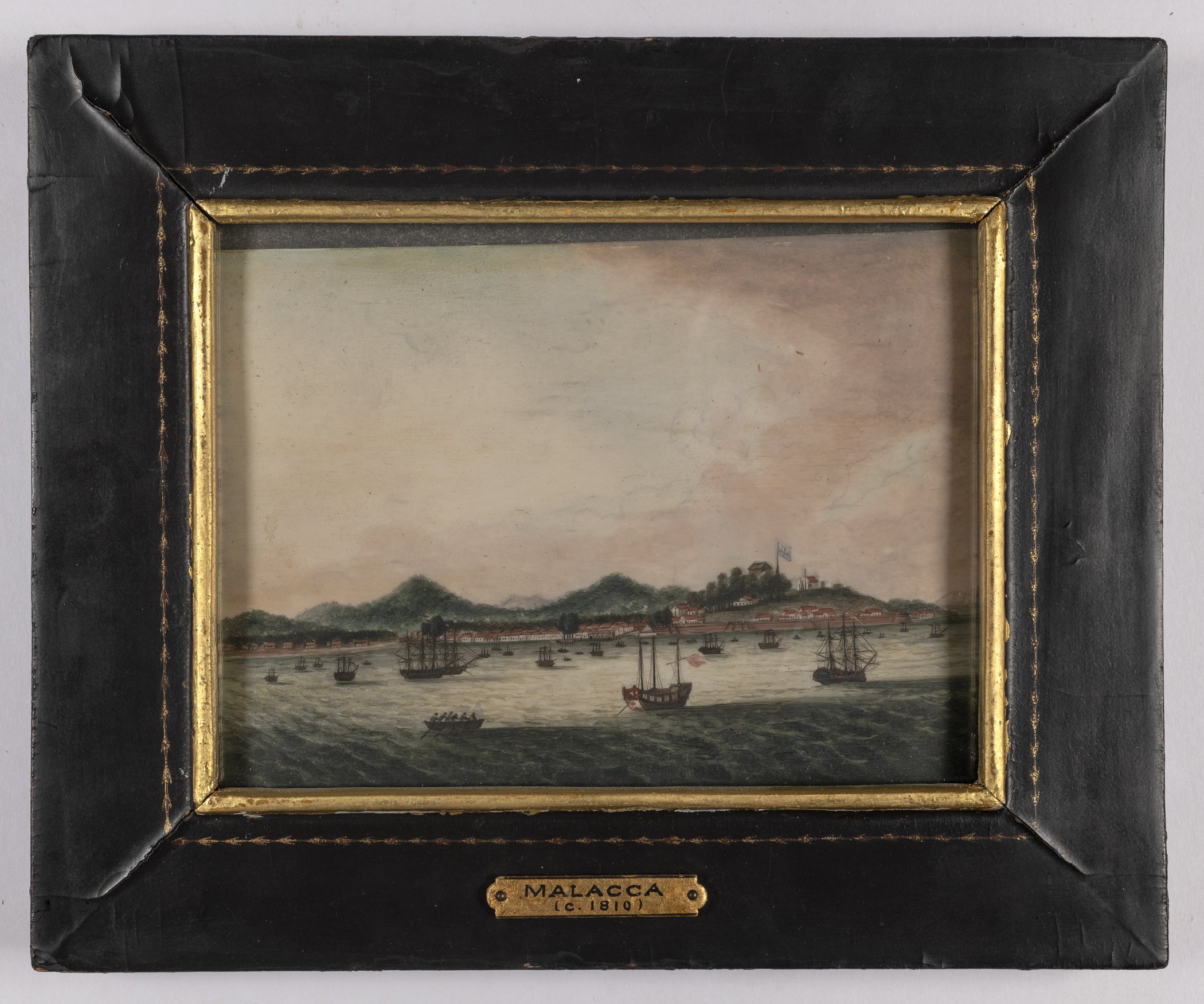 Malacca, c. 1810, pigments on ivory (Image courtesy of the Winterthur Museum)