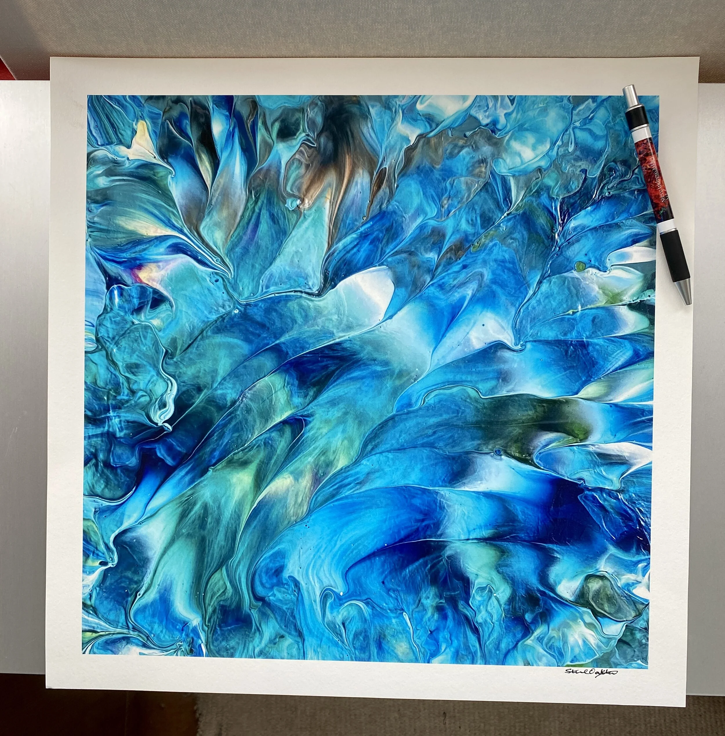 Feather Blue - special edition print.JPG