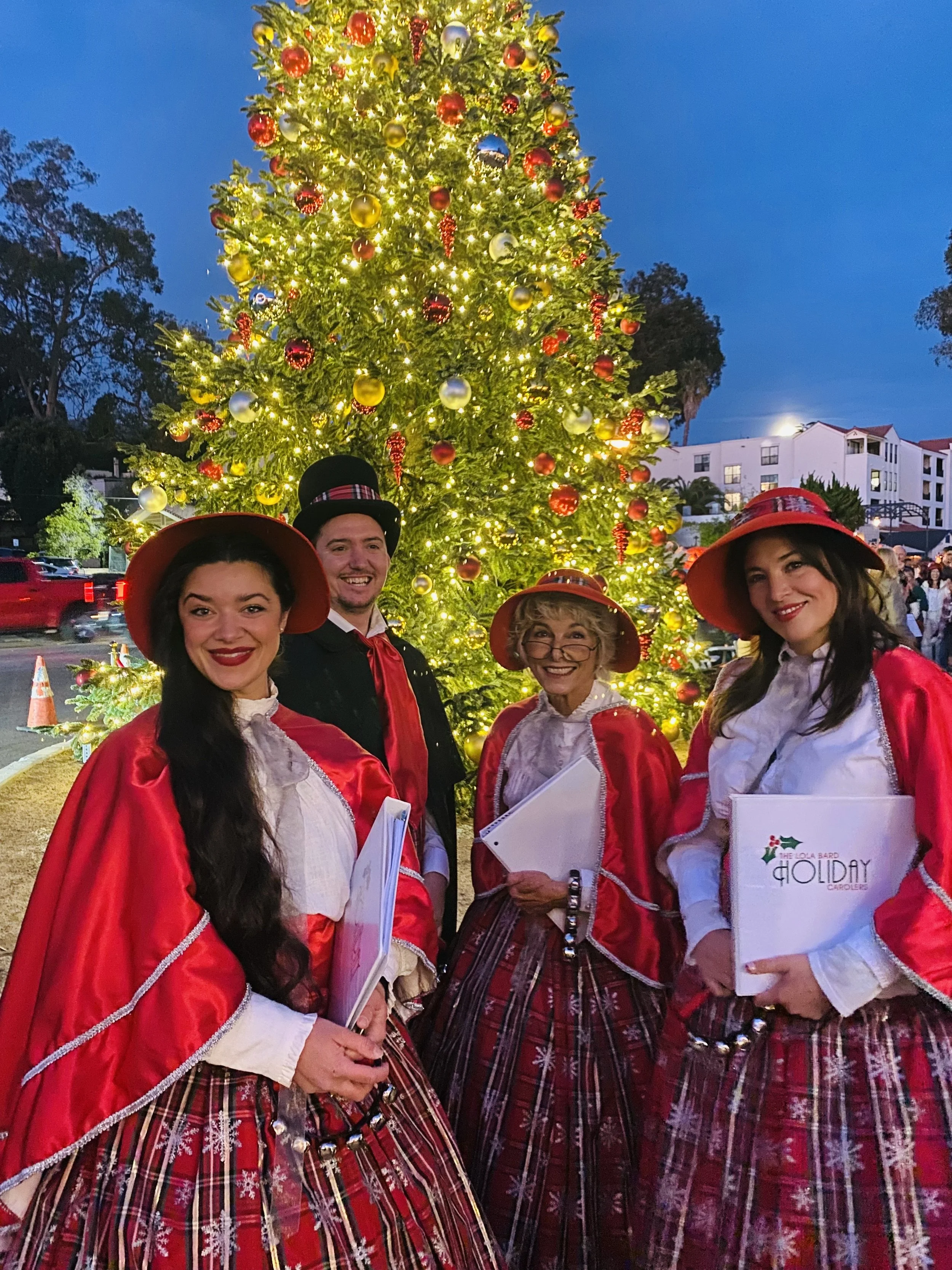 Professional Christmas Carolers for hire in Los Angeles & Chicago