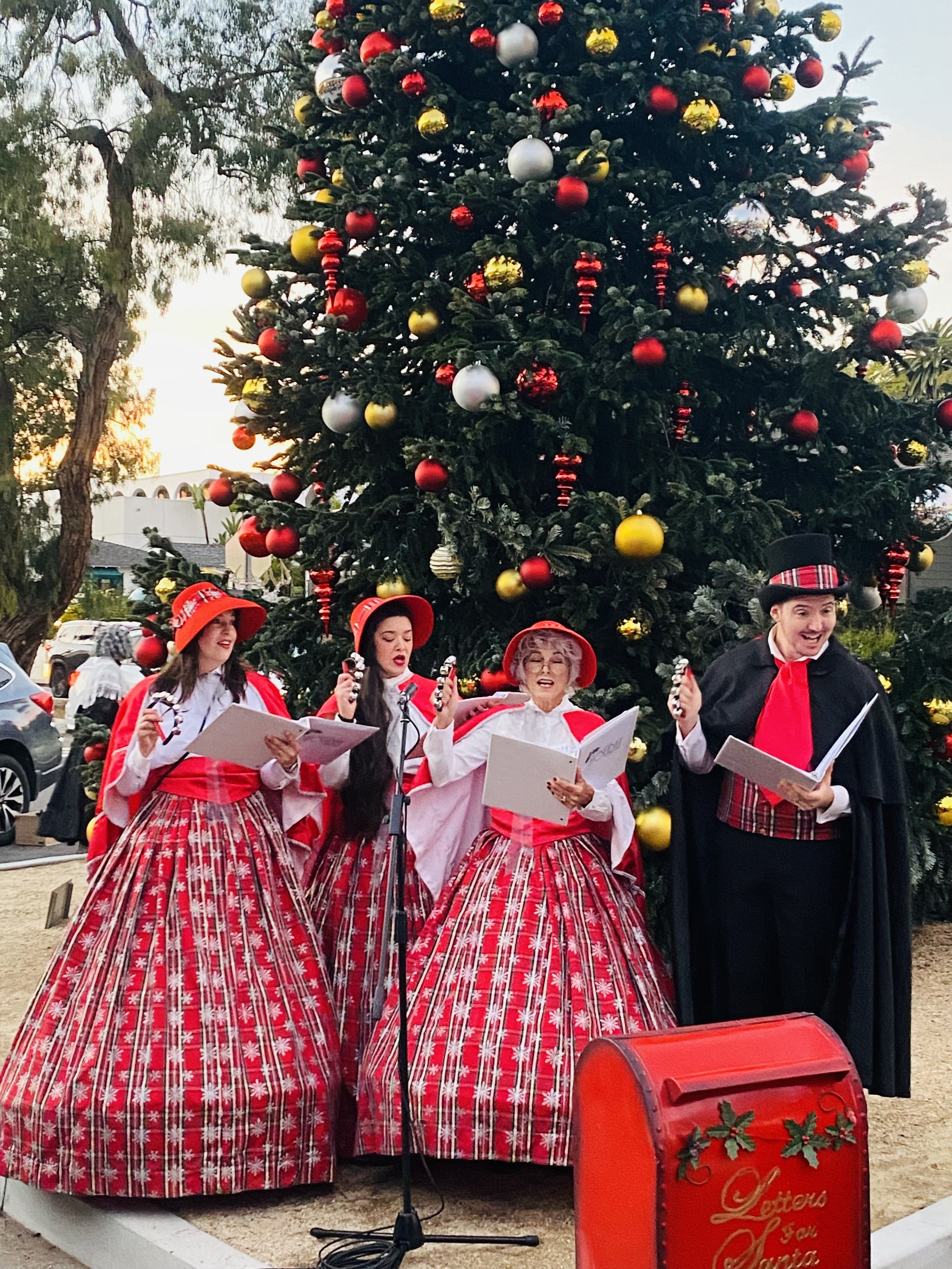 Professional Christmas Carolers for hire in Santa Barbara