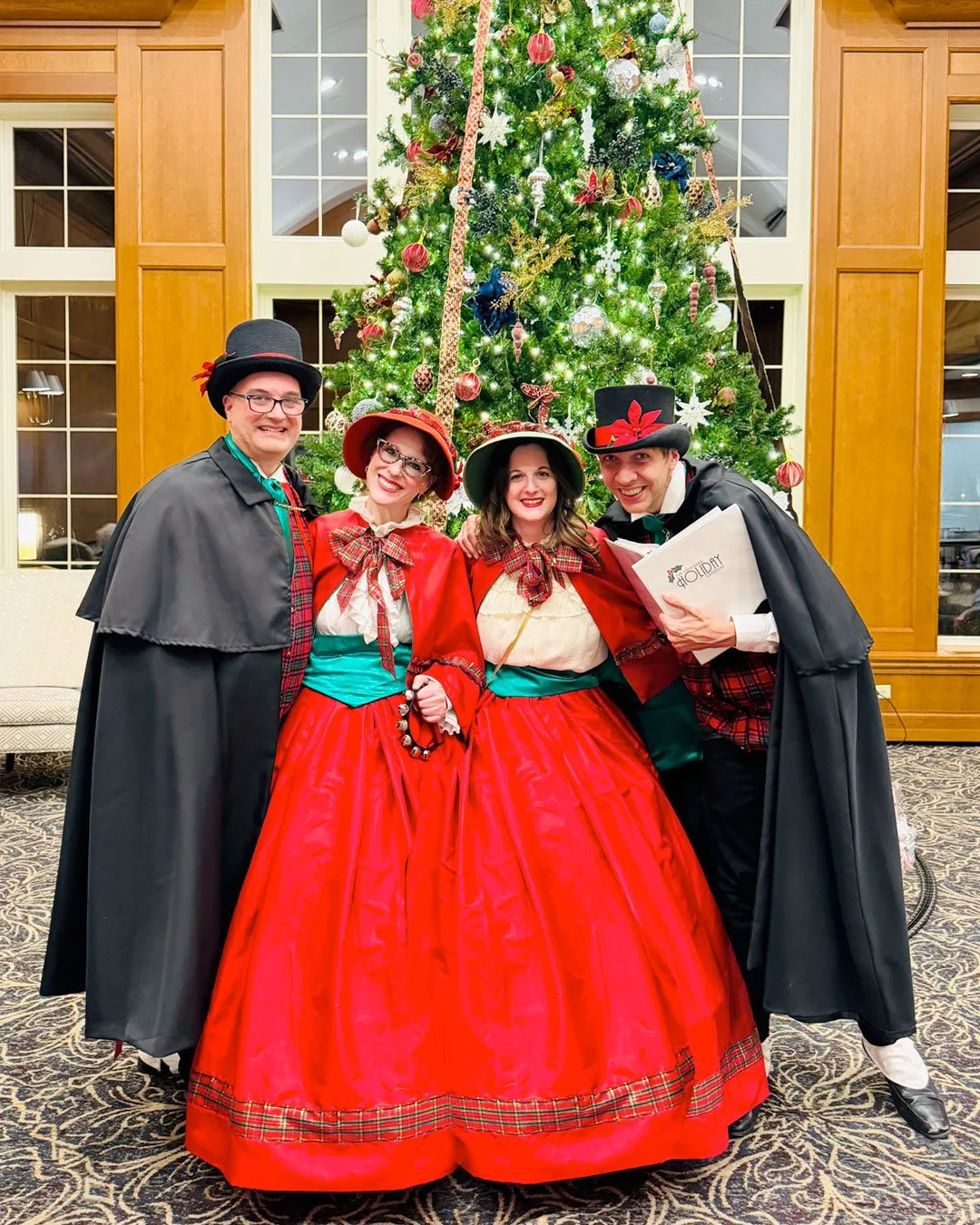 Professional Christmas Carolers for hire in Los Angeles and Chicago