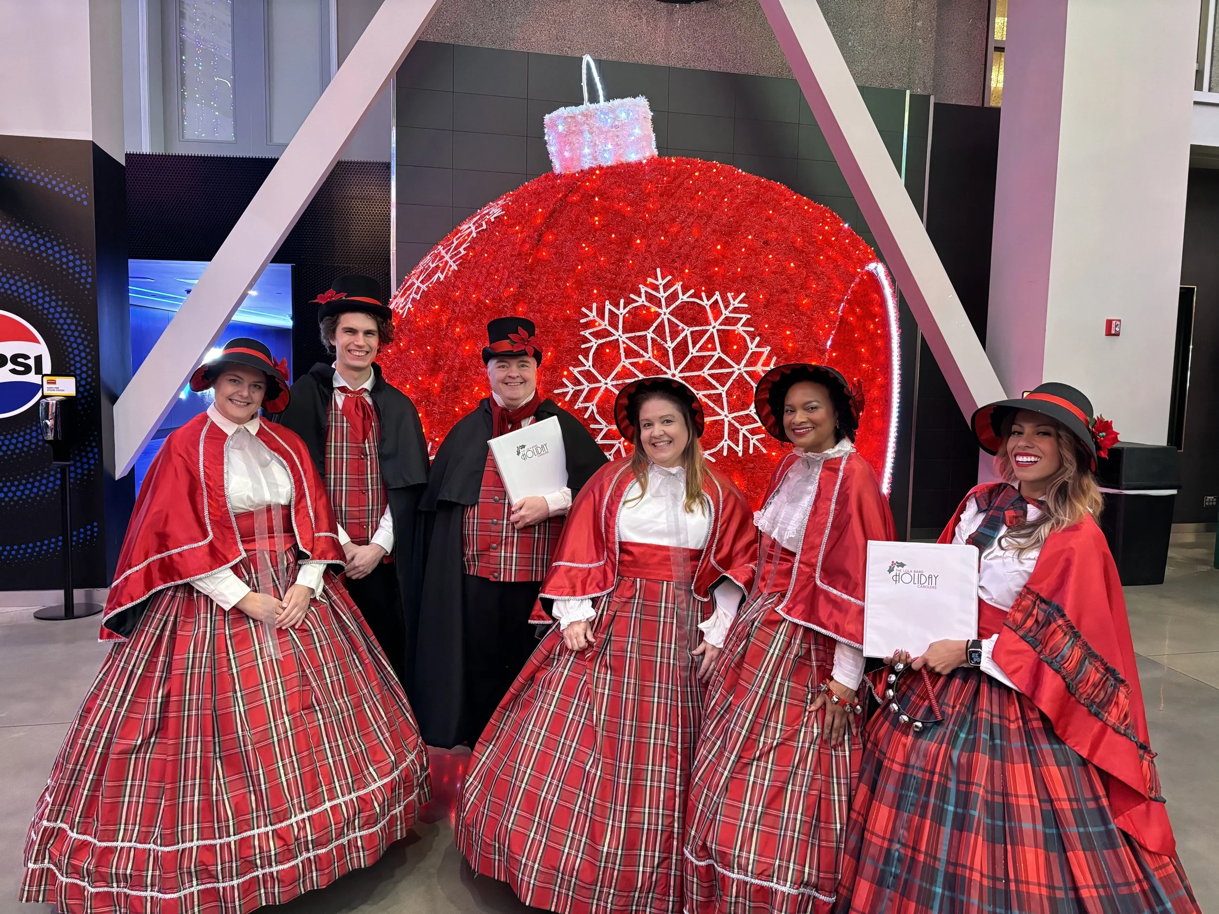 Christmas Carolers for hire in Los Angeles, Chicago & Seattle