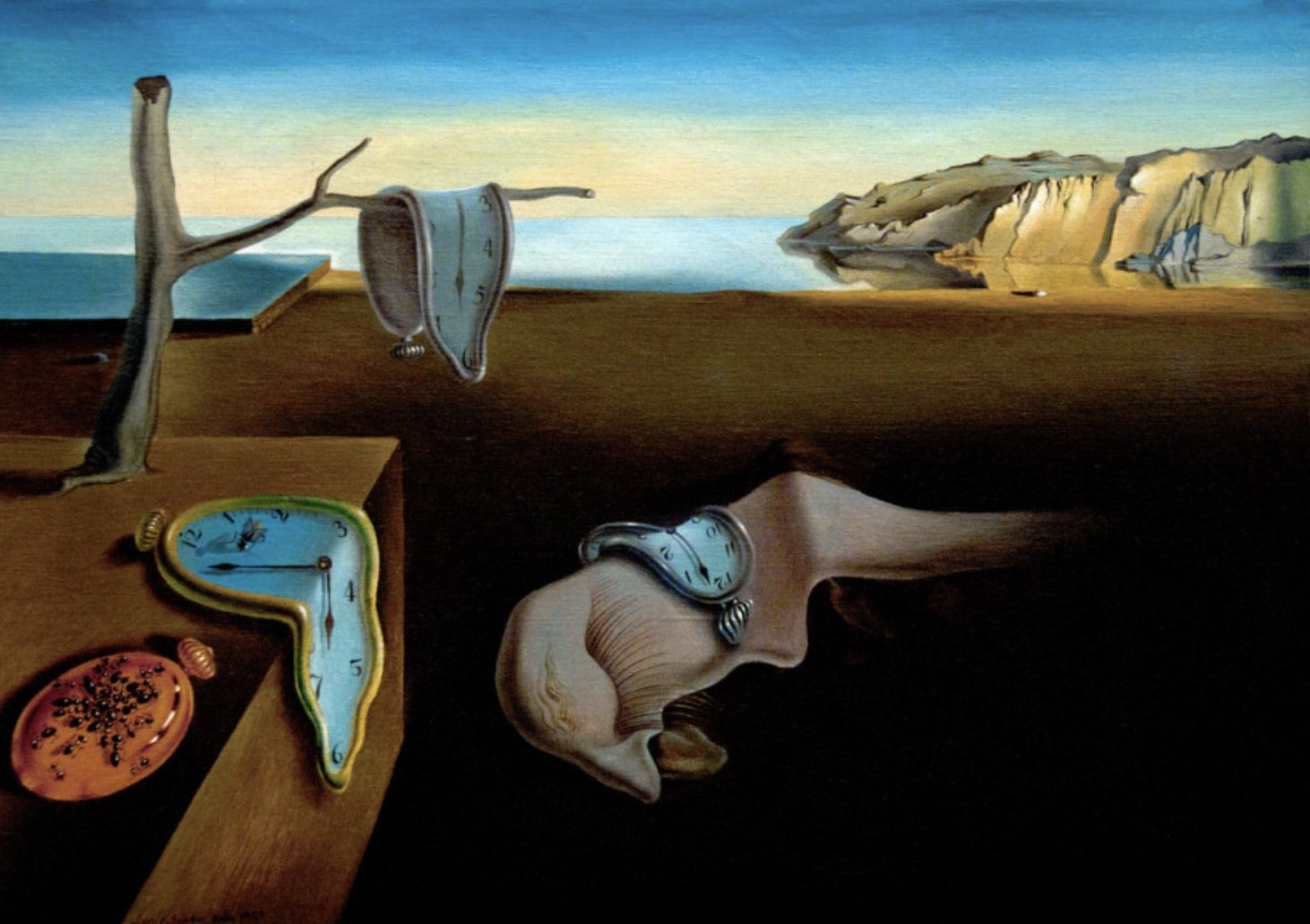 Salvador Dali, Persistence of Memory, 1931, Museum of Modern Art
