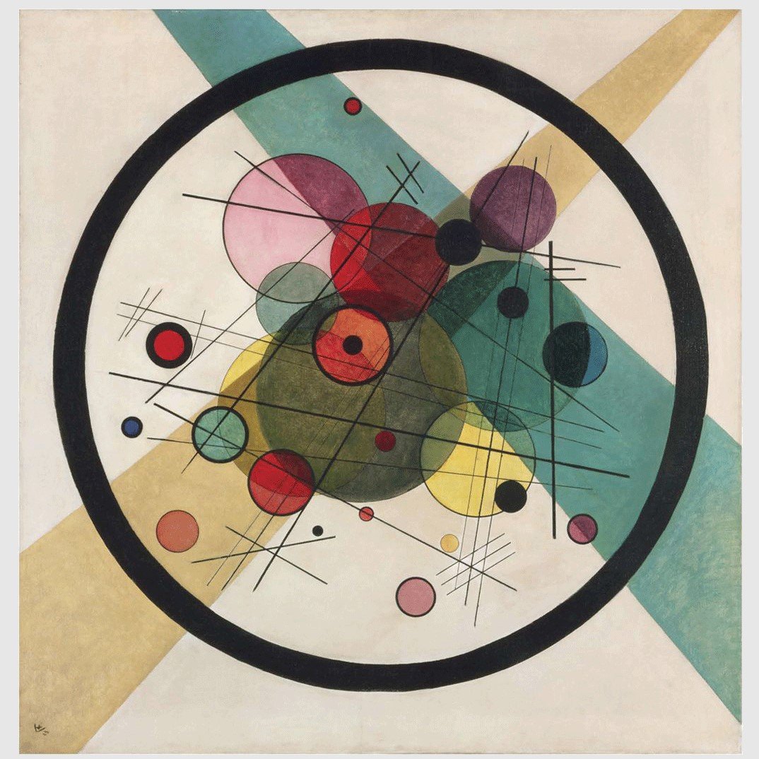 Vasily Kandinsky, Circles Within Circles, 1923