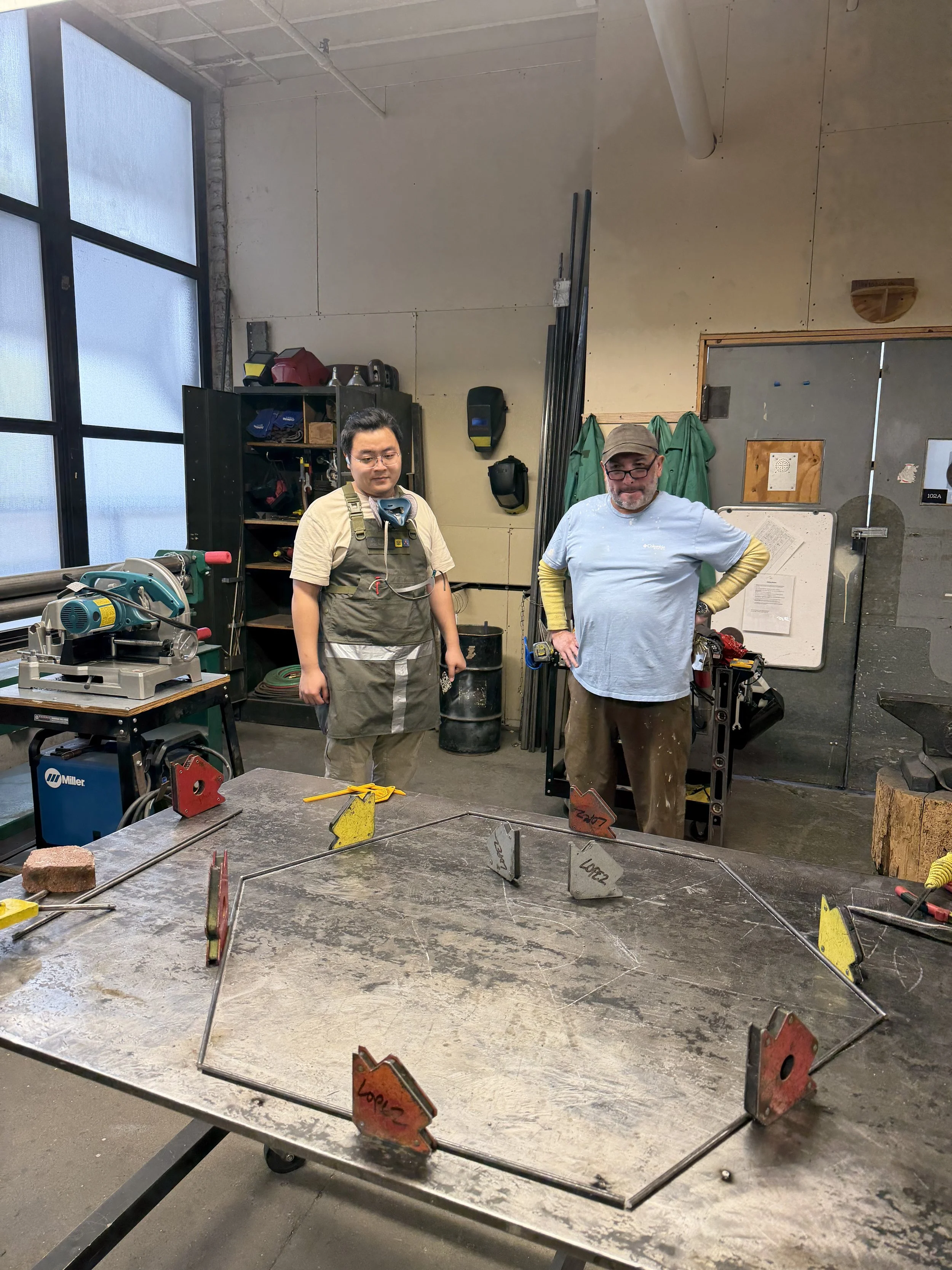 Terry and Alex showed me how.