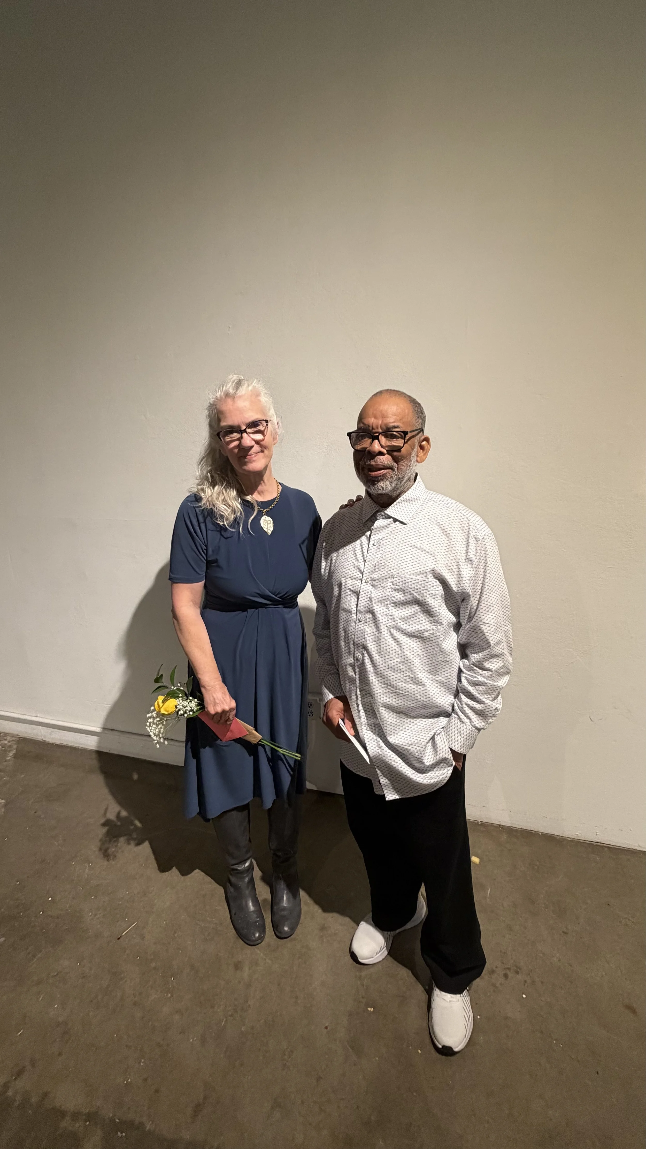 Me with Professor Najjar Abdul-Musawwir