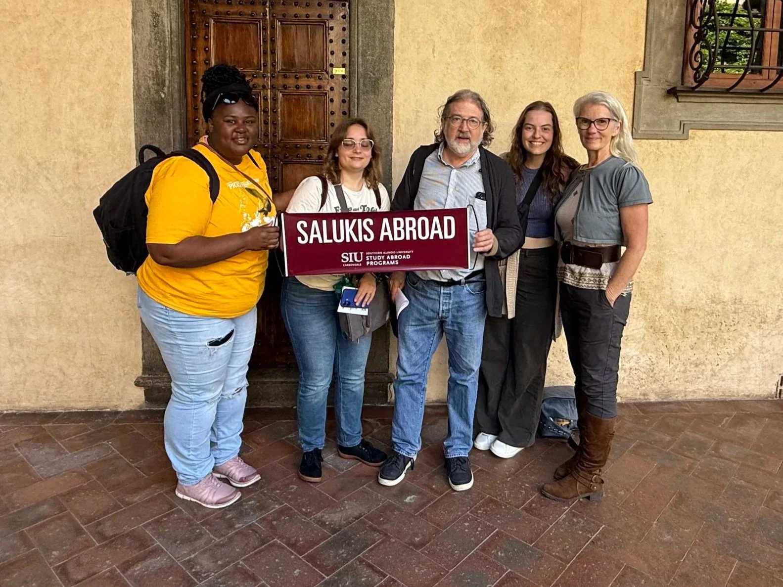 My Study Abroad group in Florence with Prof. Kirk Irwin