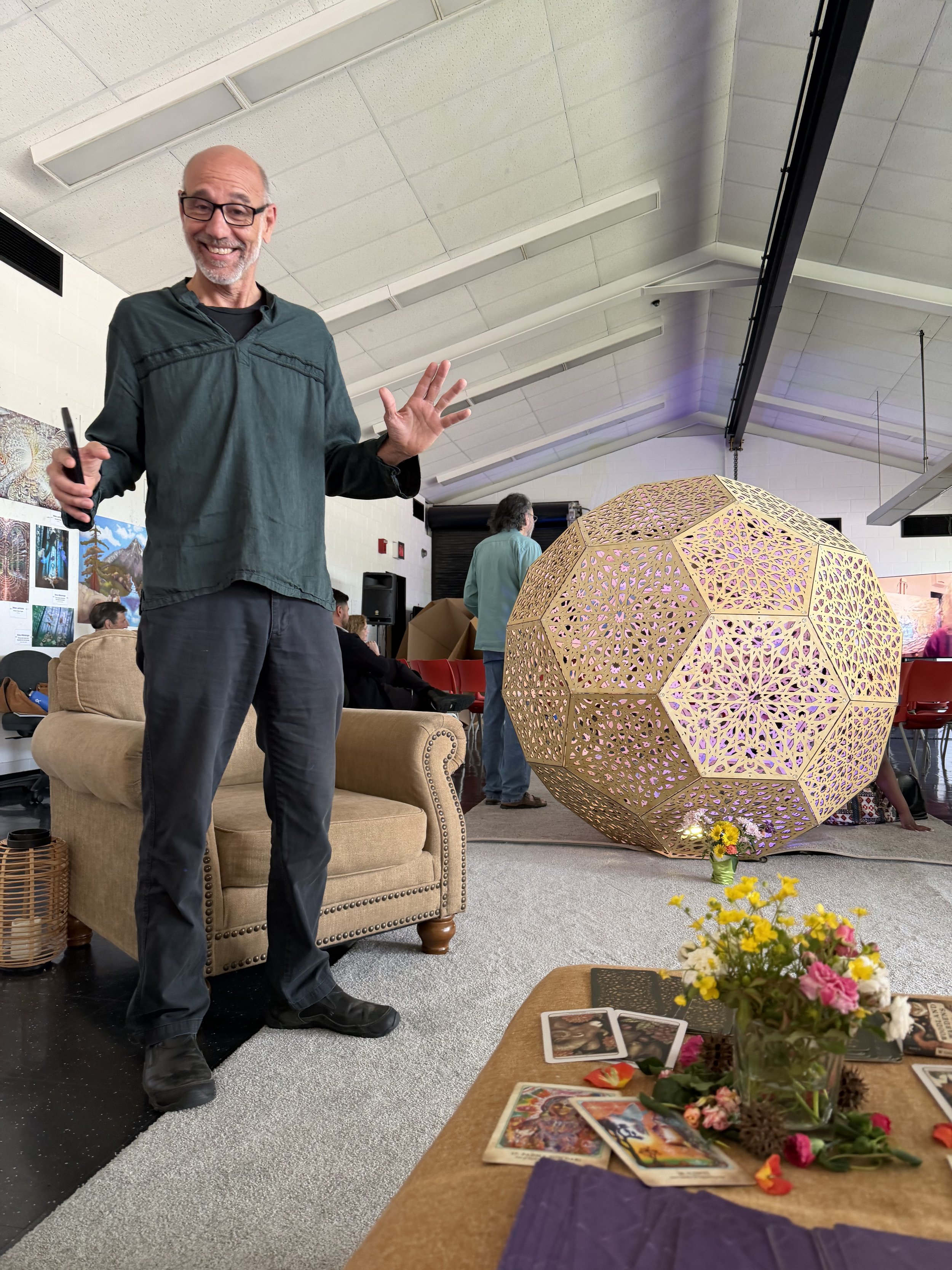 Videographer Greg Wendt at Fuller Futures Festival