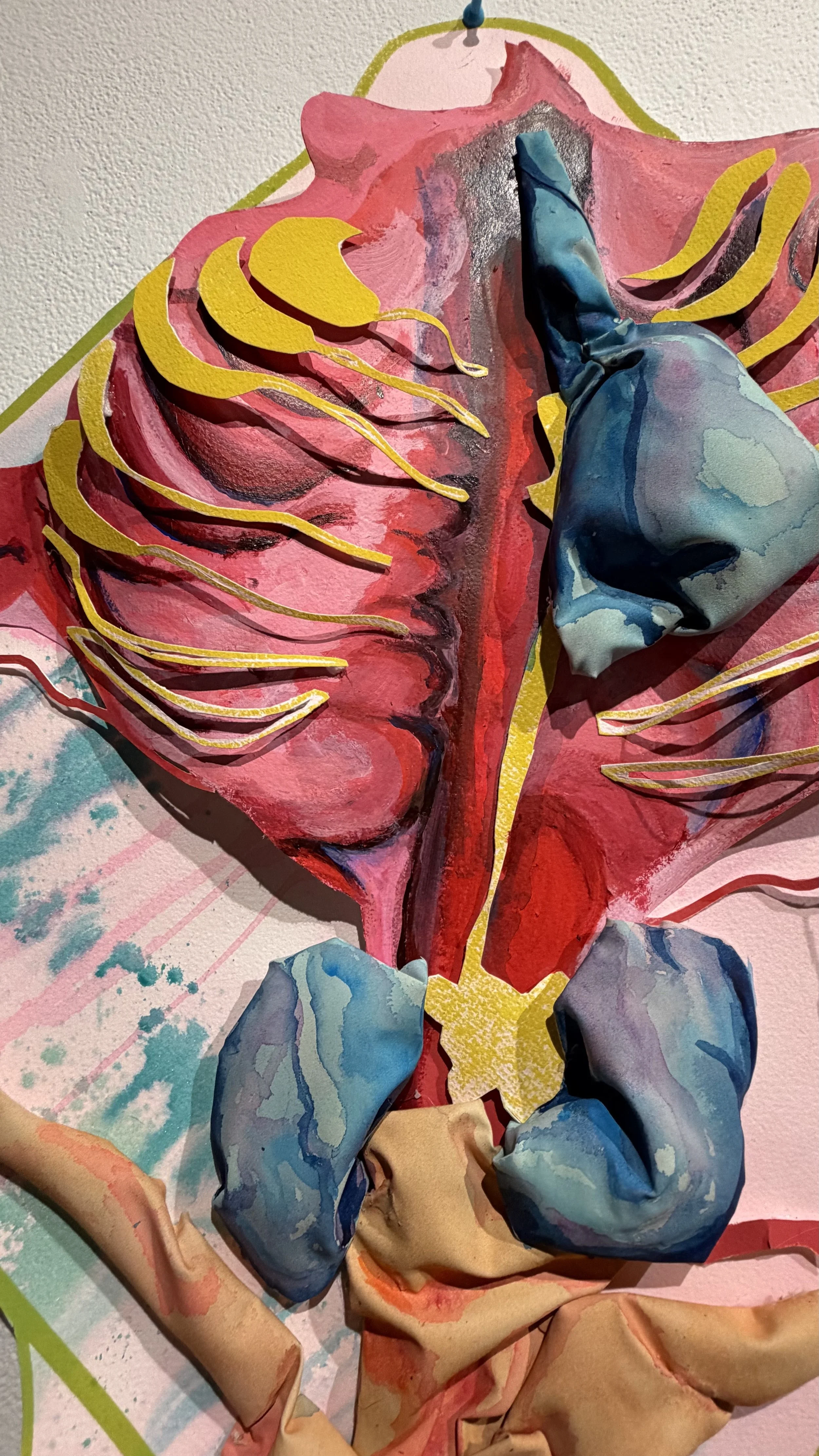 Ashley  B's paper sculptures