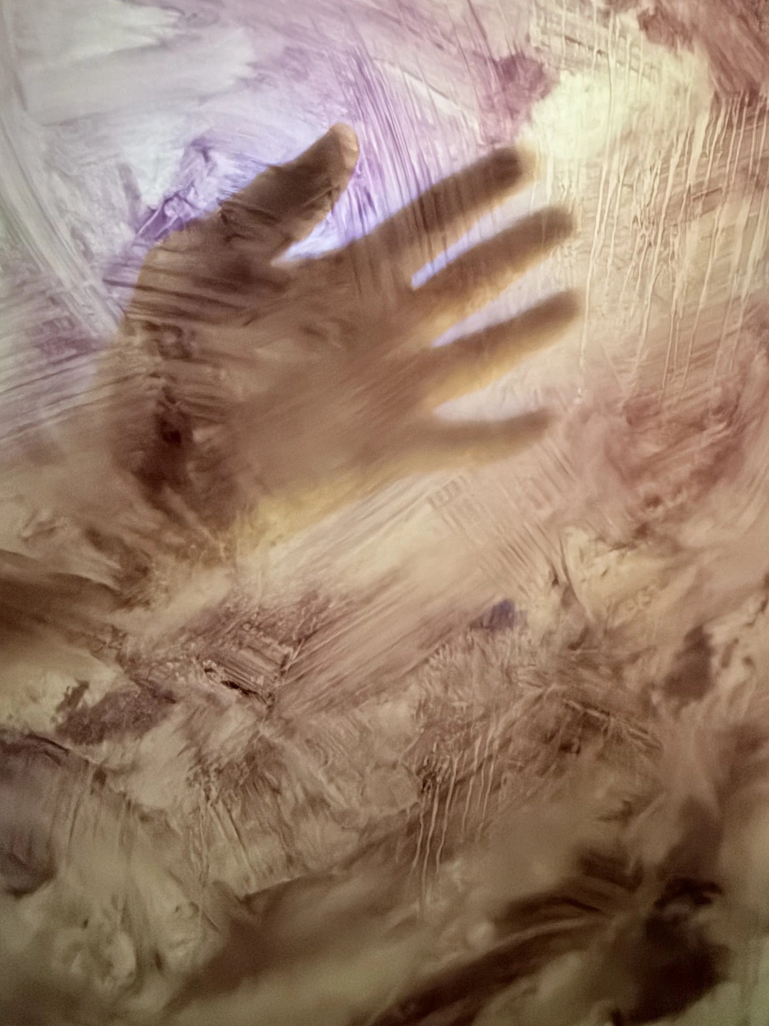 I explored translucent Yupo paper.