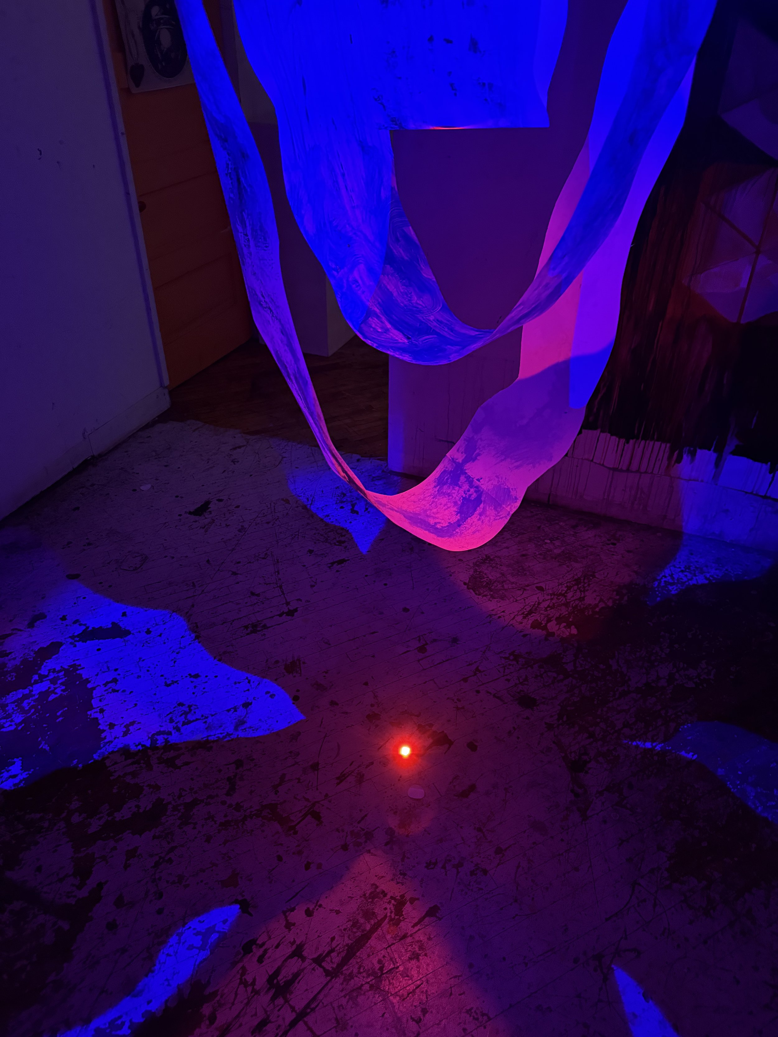 Movement and light helped express their journeys.