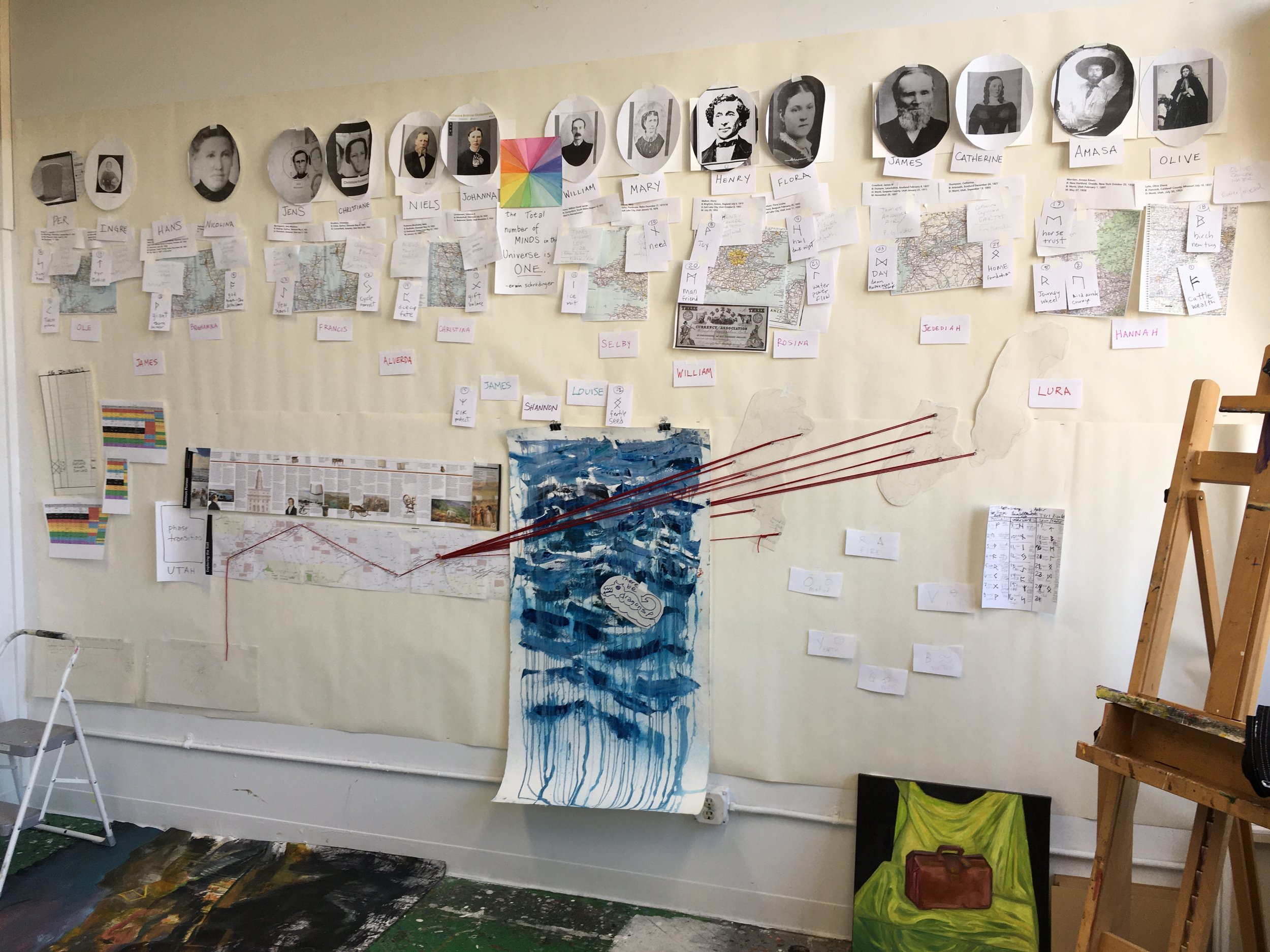 The "Murder Wall" that made me look crazy to my professor