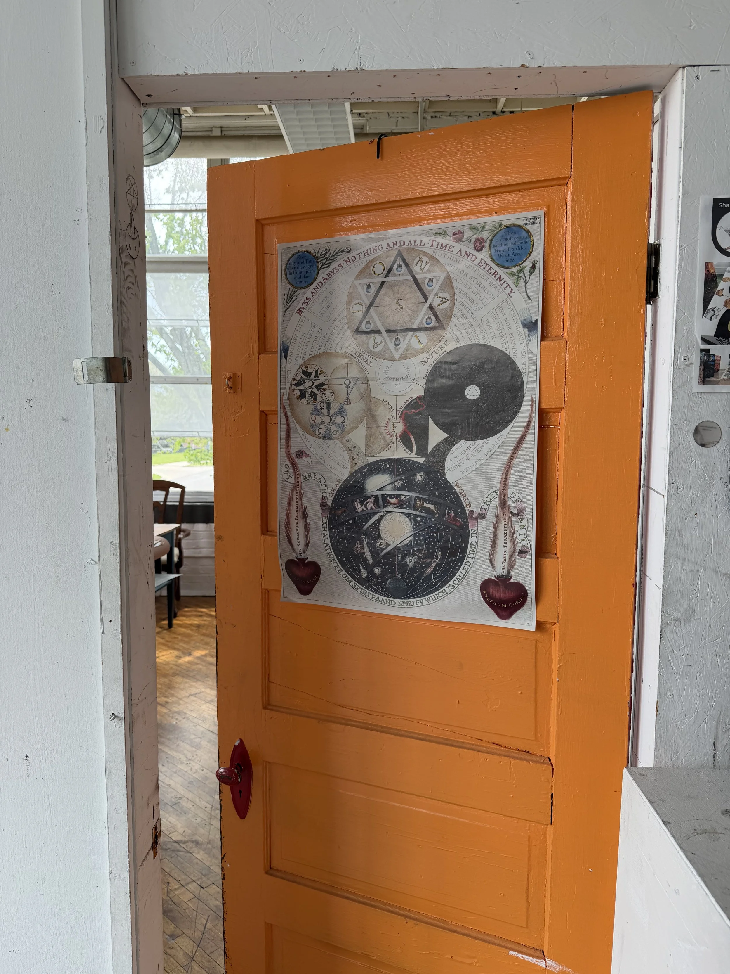 I connected with 16th-century alchemists and their diagrams.