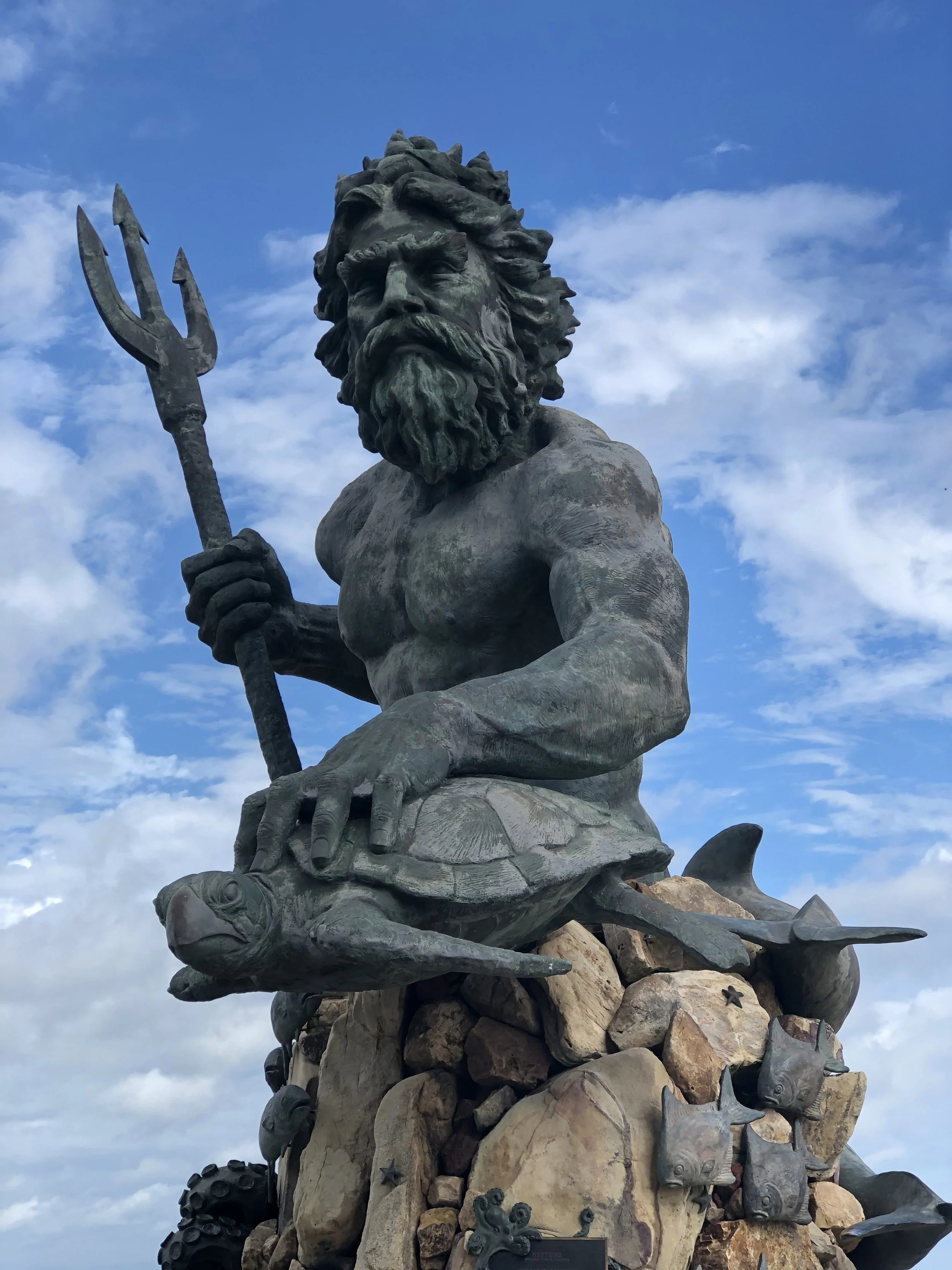 Commercial real estate appraisal services in Virginia Beach near the oceanfront Neptune statue