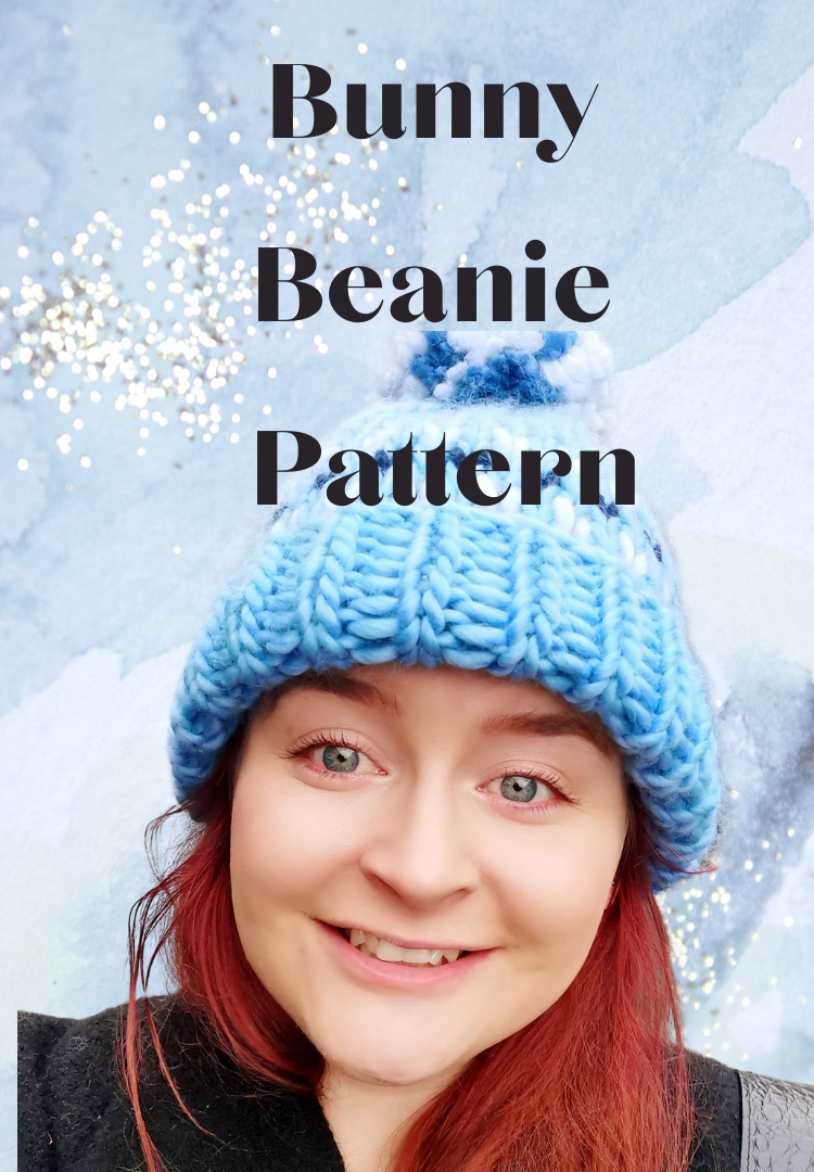 Bunny Beanie knitting pattern — Abbie Knits