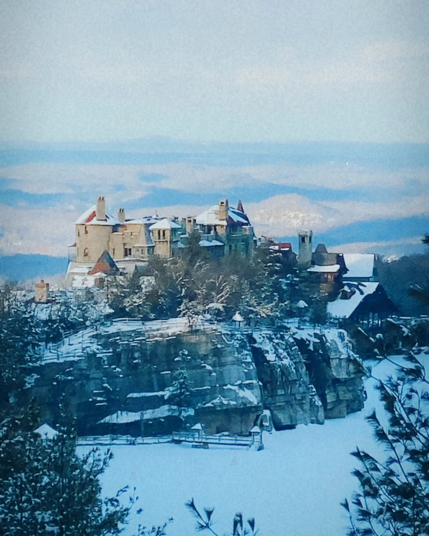 We are spending the weekend at a castle in the clouds. Follow our adventures at Mohonk Mountain House! @mohonkmountainhouse