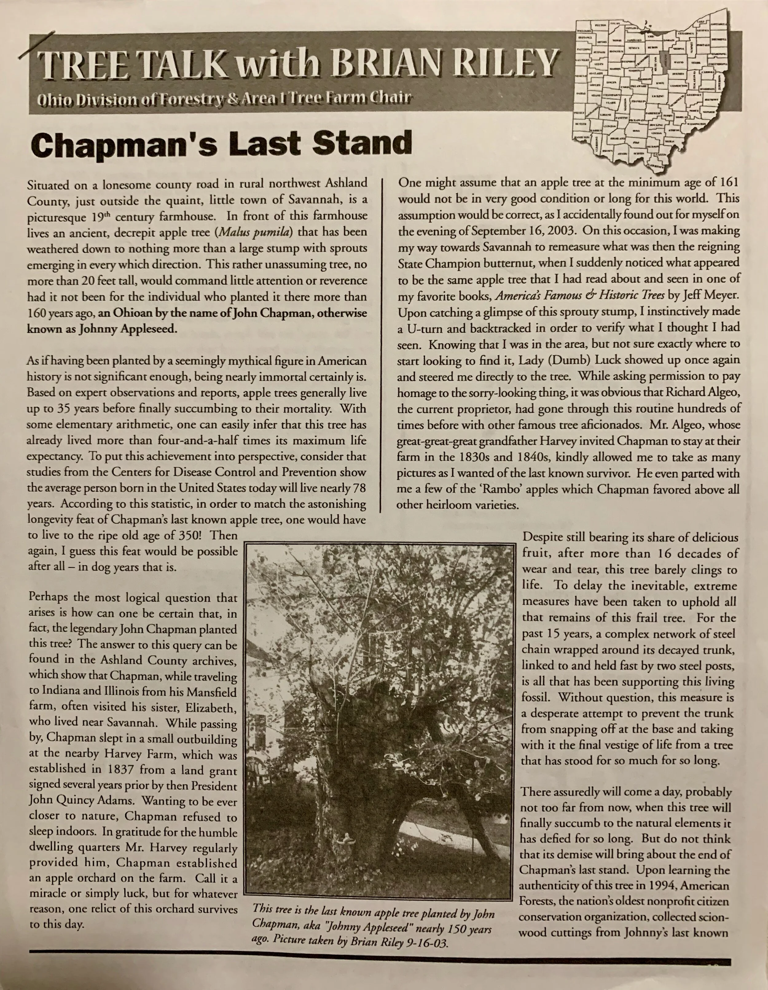 Chapman's Last Stand — Johnny Appleseed Organic
