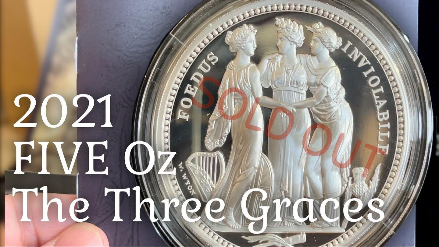 Please check out the first Youtube unboxing on YouTube for the Three Graces  5 ounce Proof Numistacker channel #threegraces #numismatic