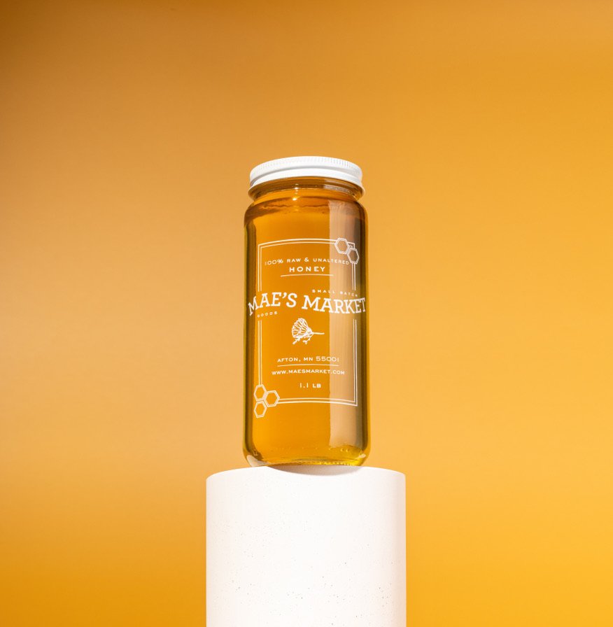 white raw honey