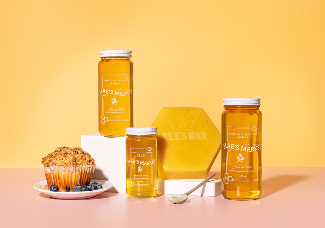 white raw honey