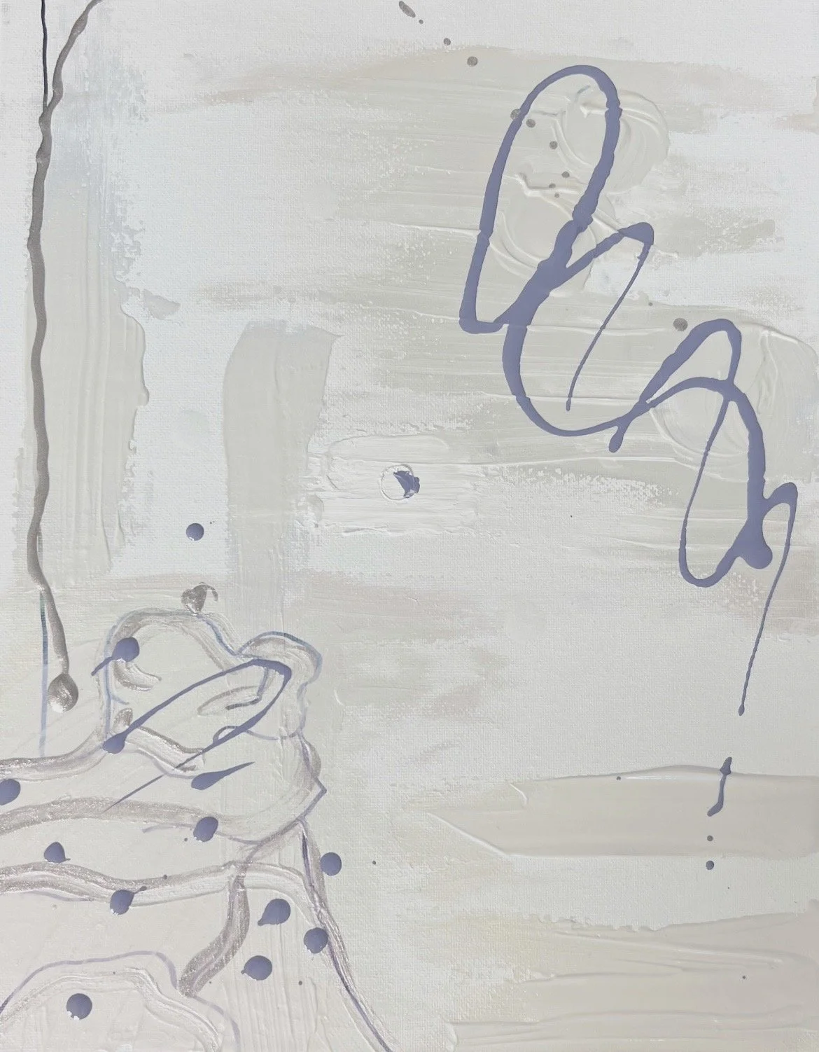 white jade dragon, soaring

meditation on stones, inspired by the Holy Rosary and Hung Liu’s Summer and Winter with Cynical Fish, 2014 at the National Museum of Women in the Arts

acrylic paint and nail polish on canvas

august 2024