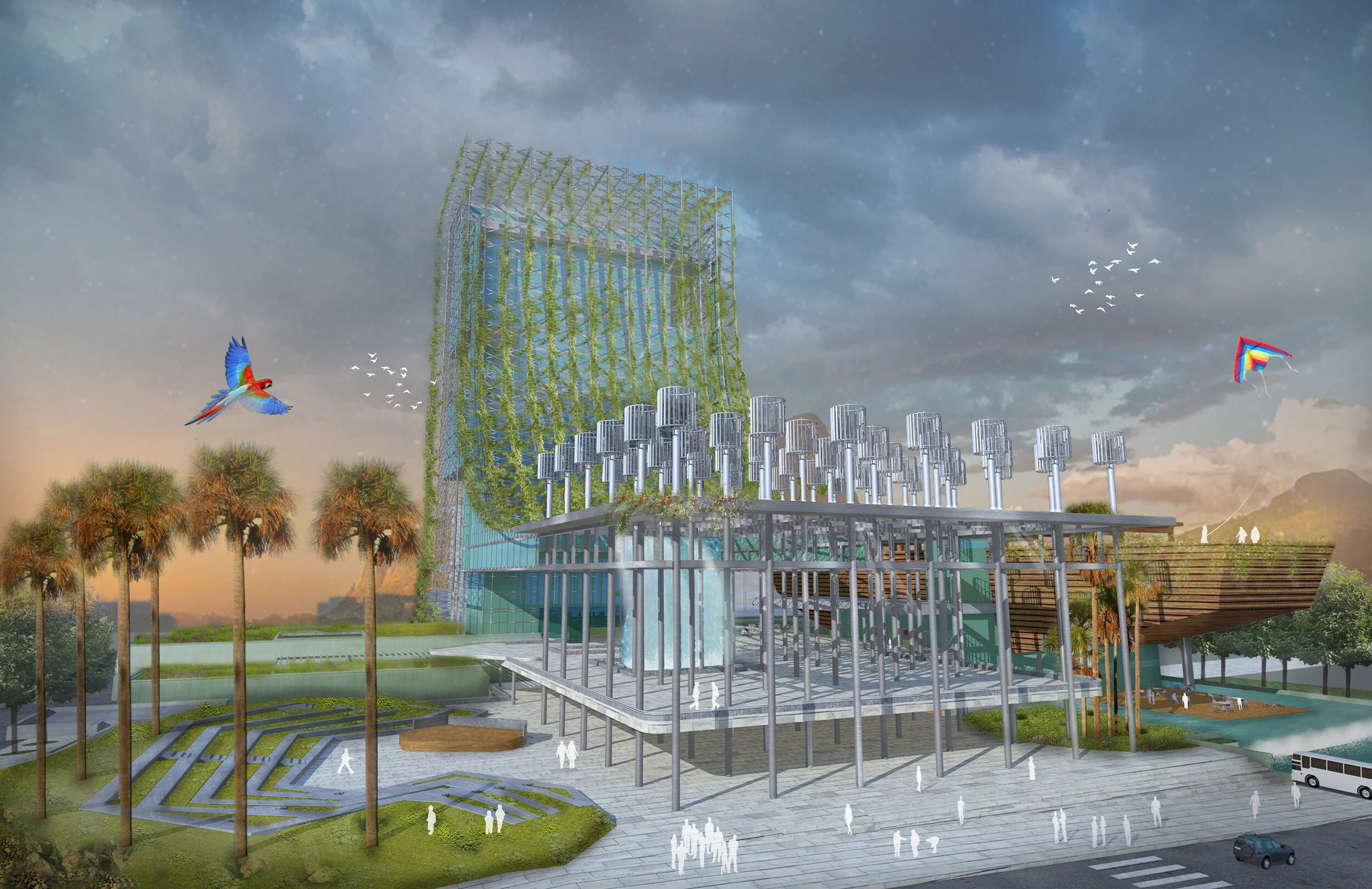 Un tepuy en lo alto de Ciudad Guayana