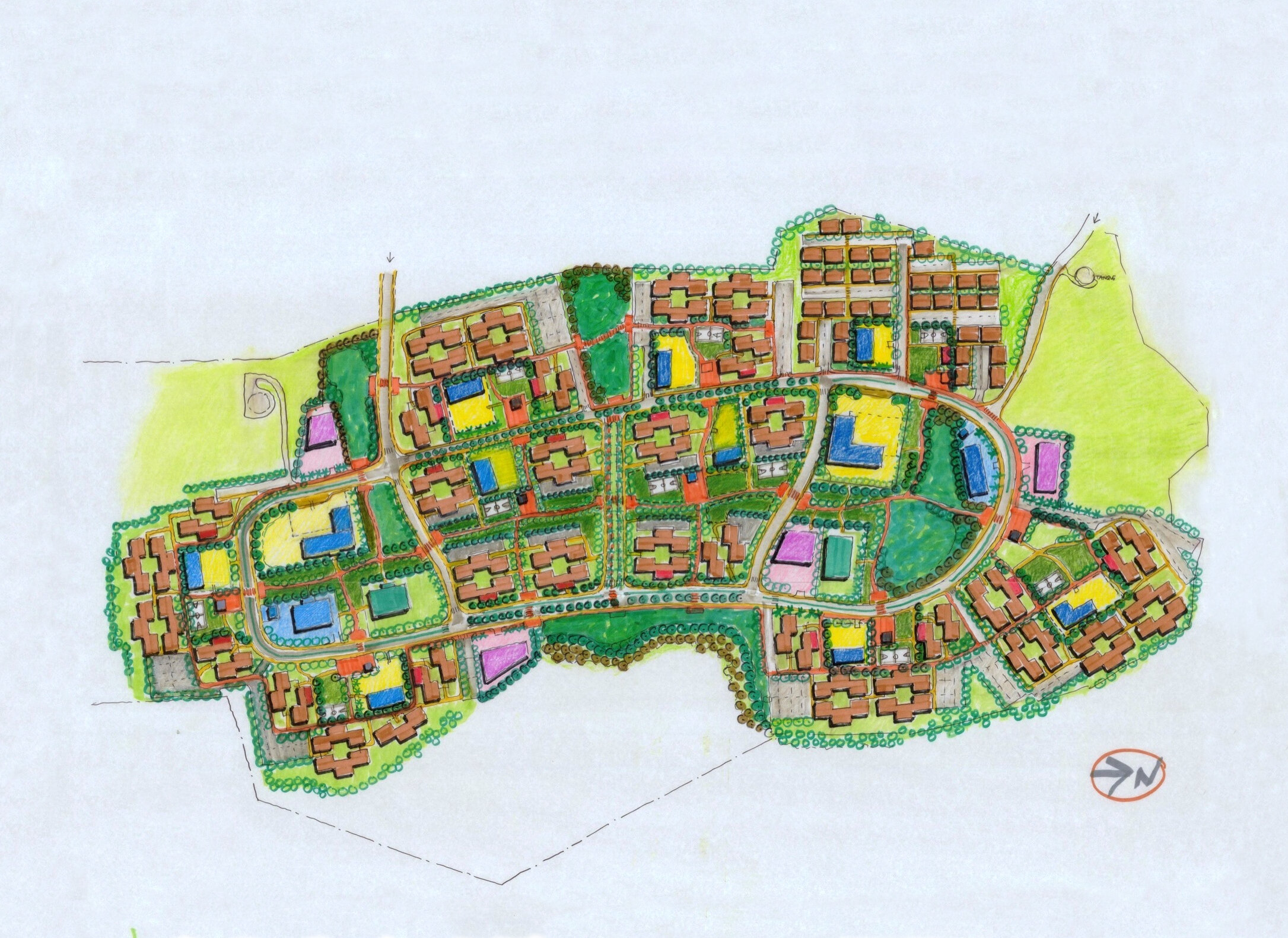 Desarrollo urbanístico La Turmereña