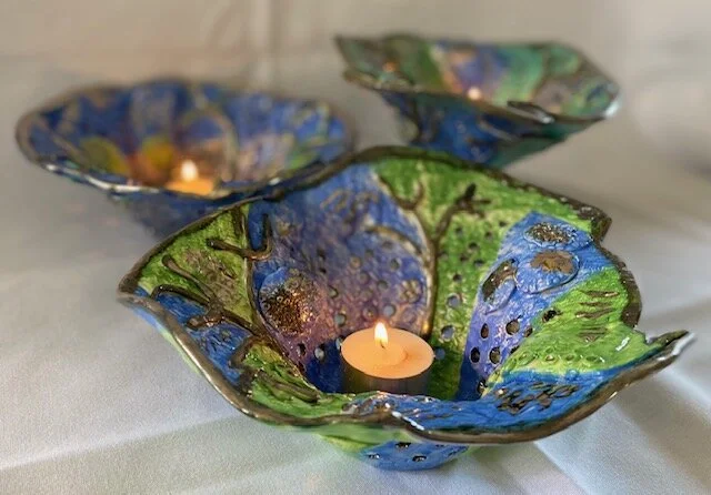 "Under the Sea" Candle Holders