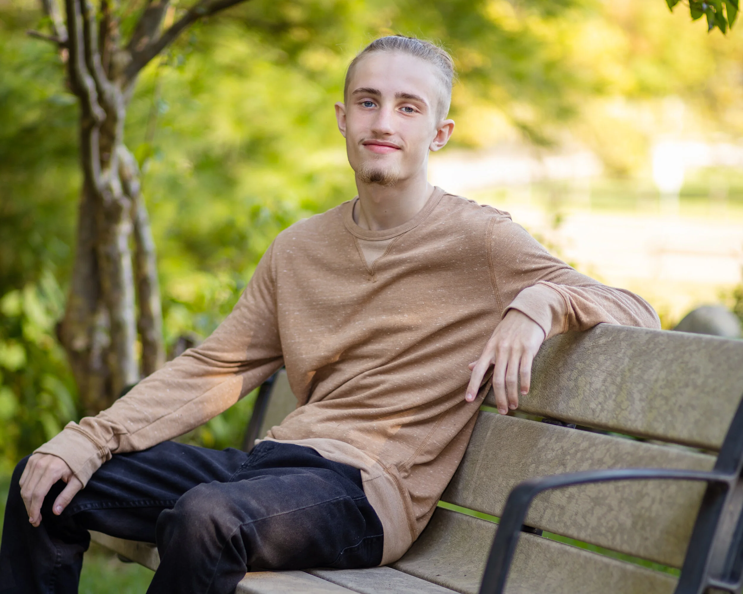 Lansing area senior portrait
