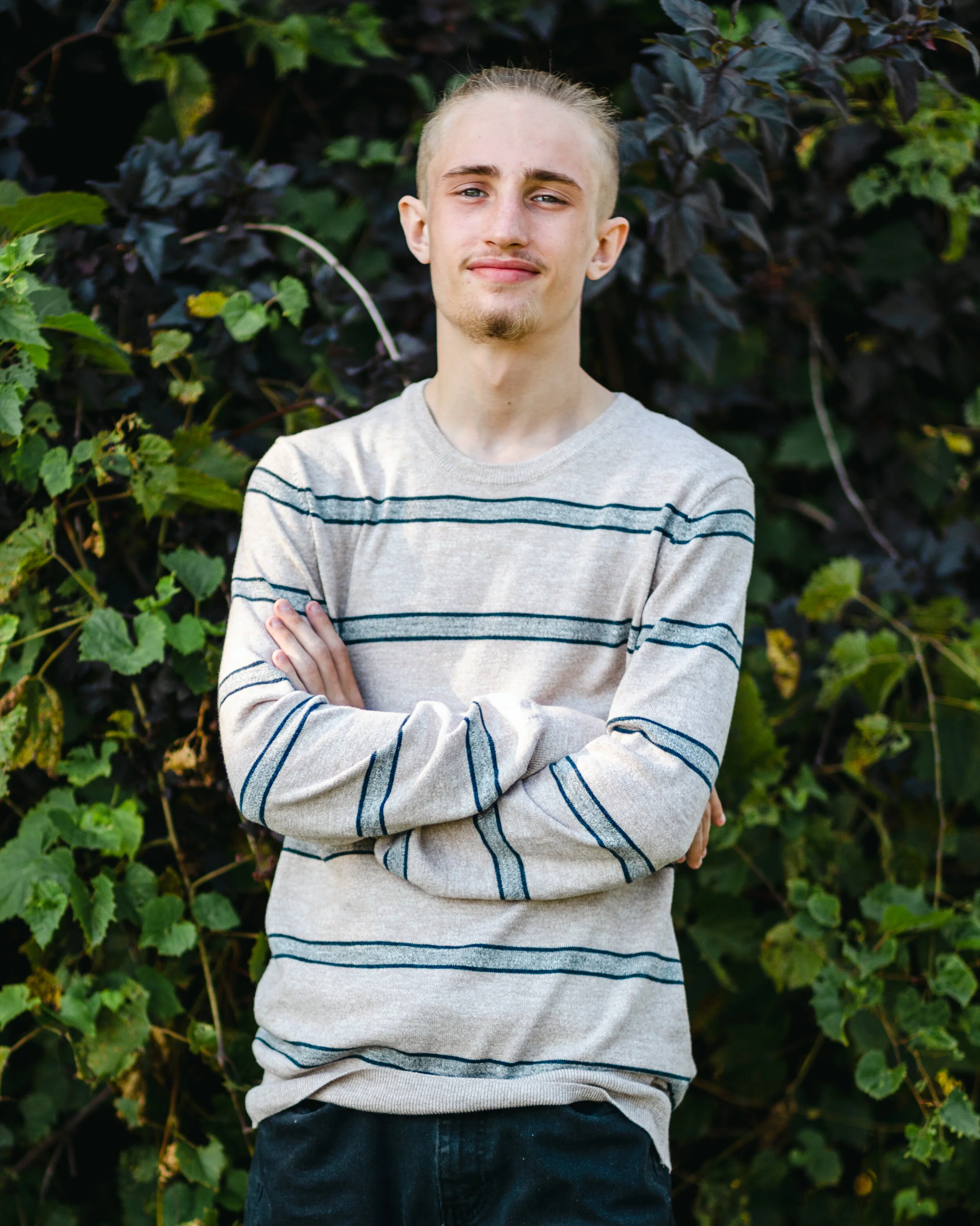 Lansing area senior portrait