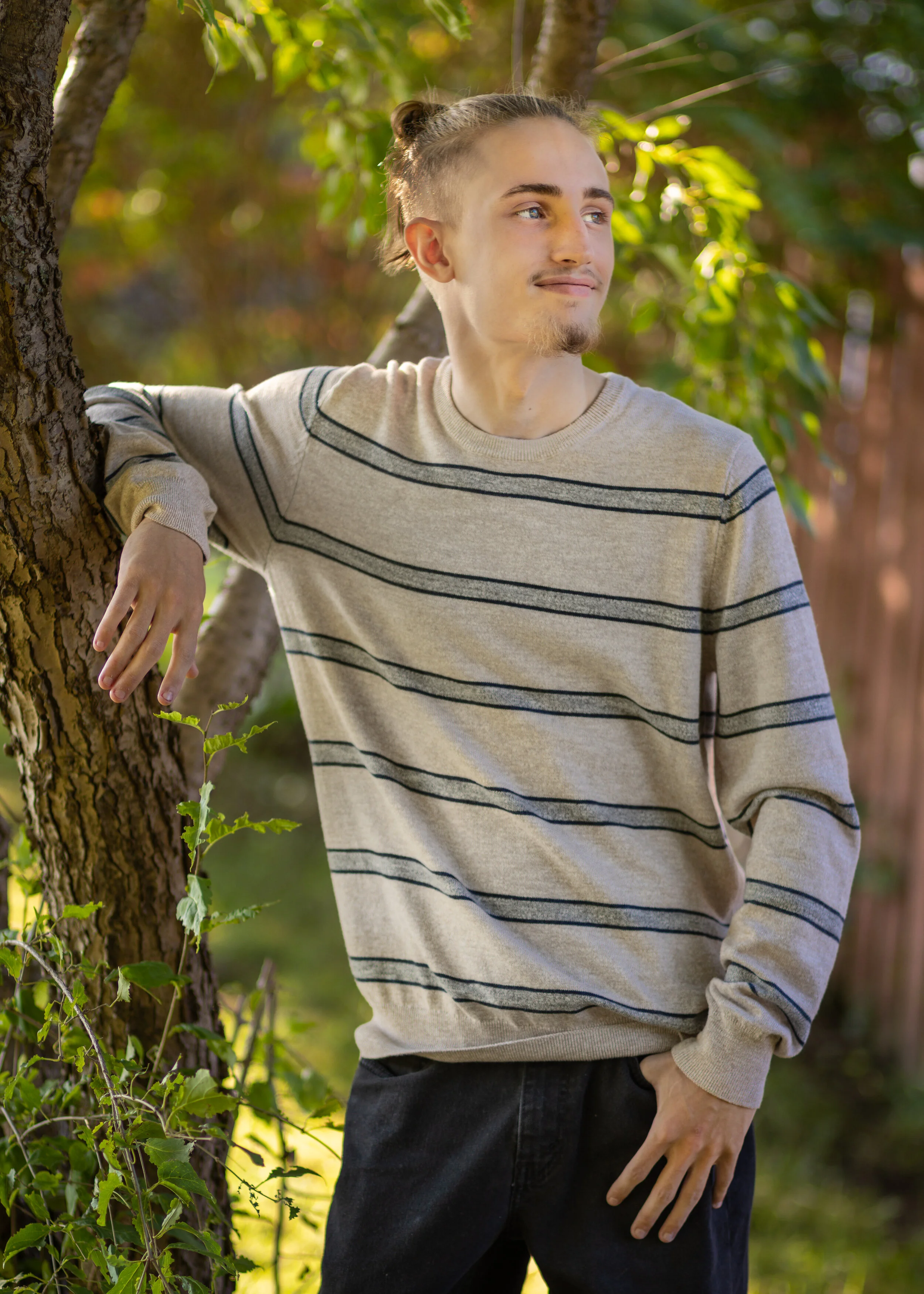 Lansing area senior portrait