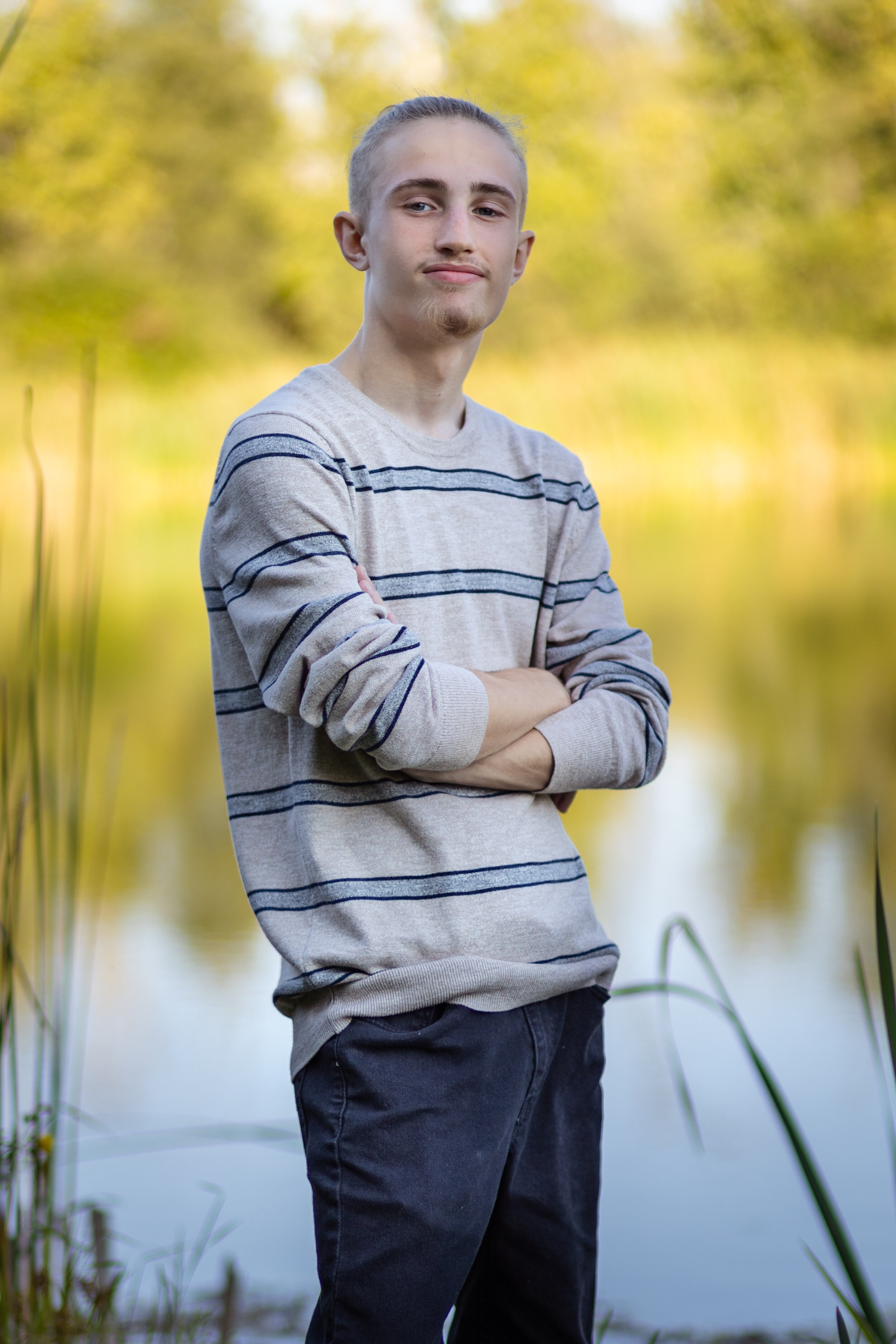 Lansing area senior portrait