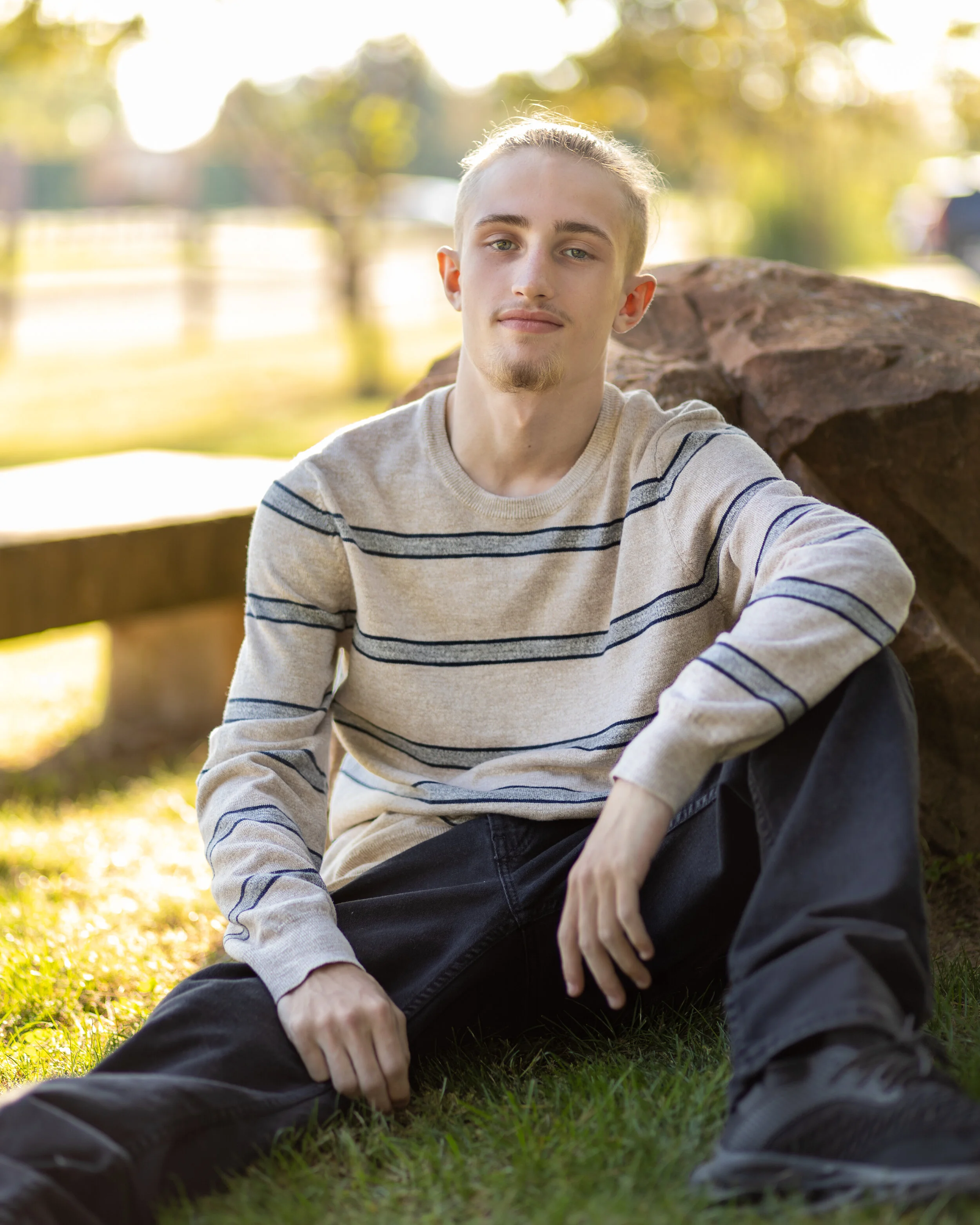 Lansing area senior portrait