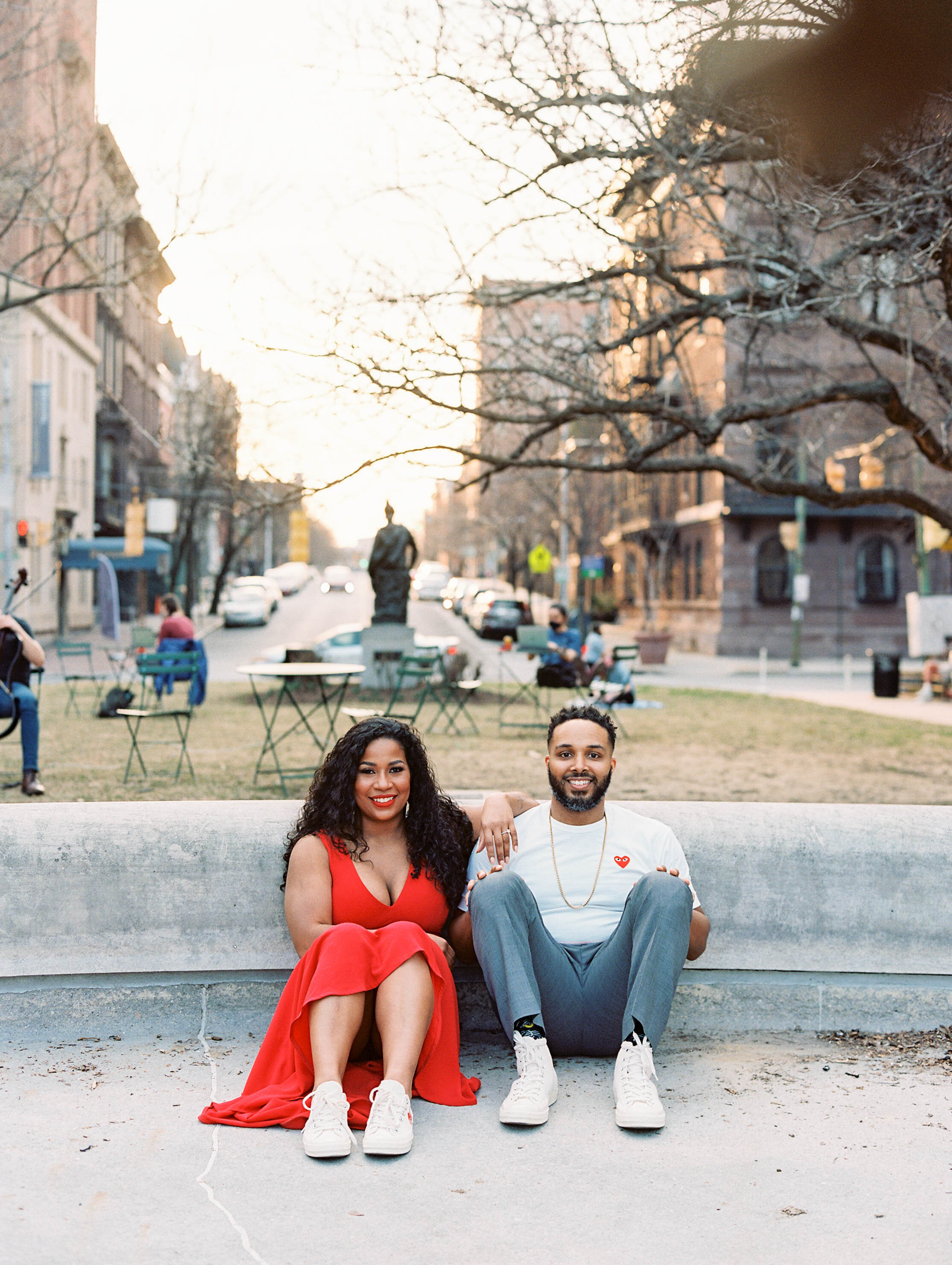 baltimore engagement session