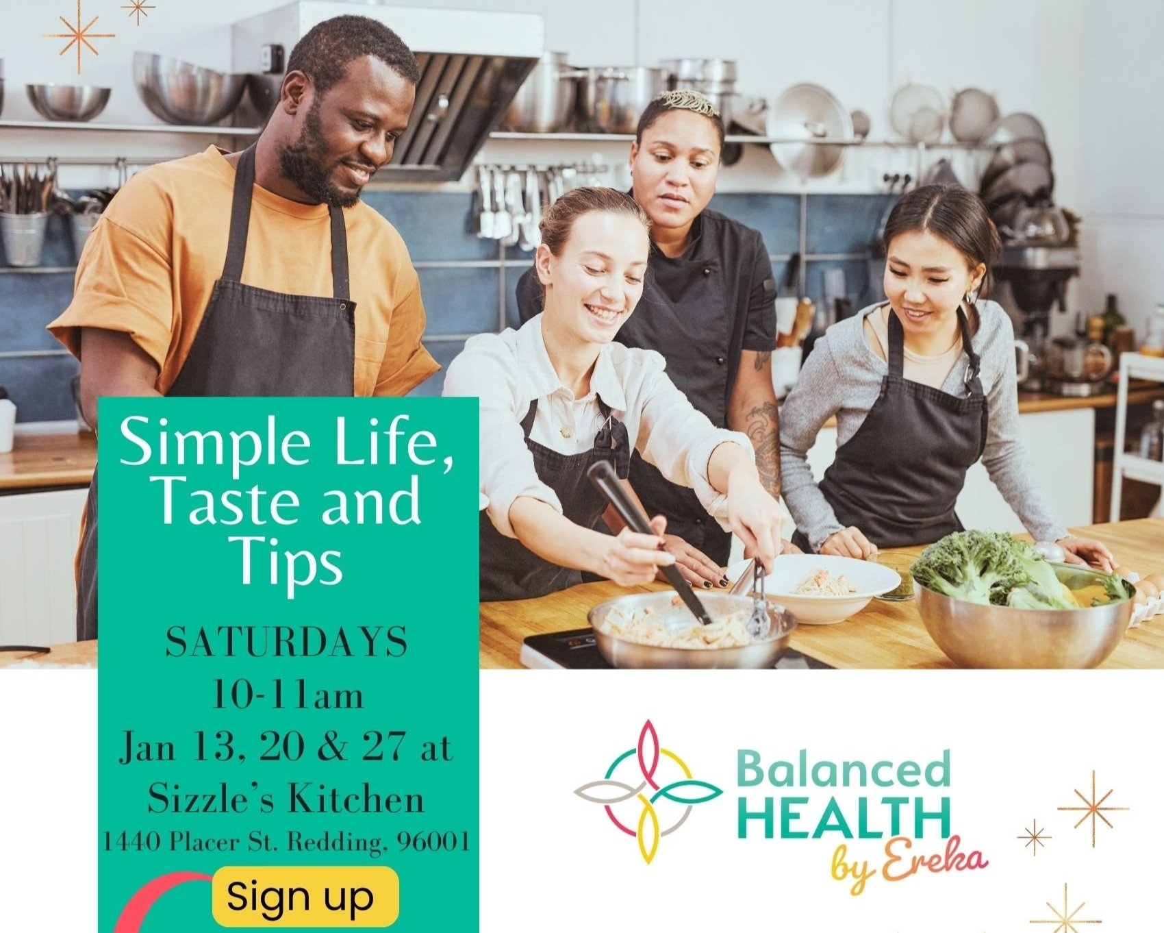 Simple Life Taste and Tips, Saturdays in January at Sizzles