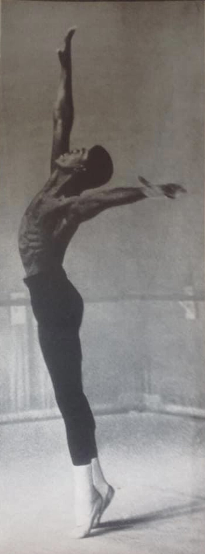 John Jones, Ballets USA, 1959, in Jerome Robbins’s “Afternoon of a Faun” (1953).