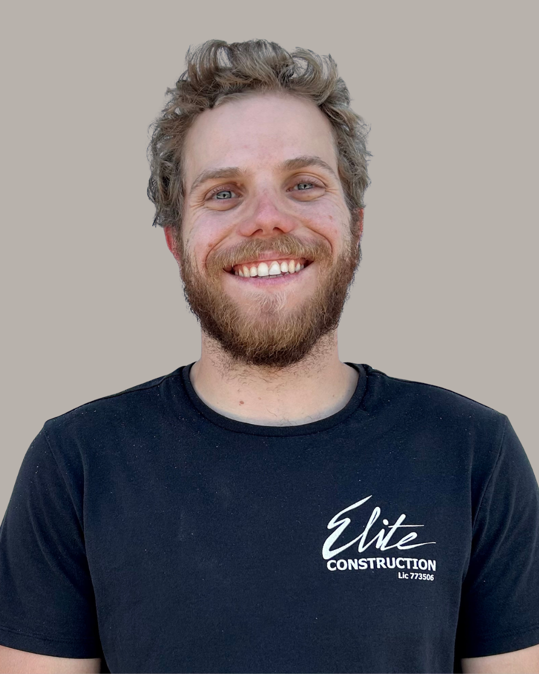 Headshot of Mason, General Manager, at Elite Construction in Santa Cruz.