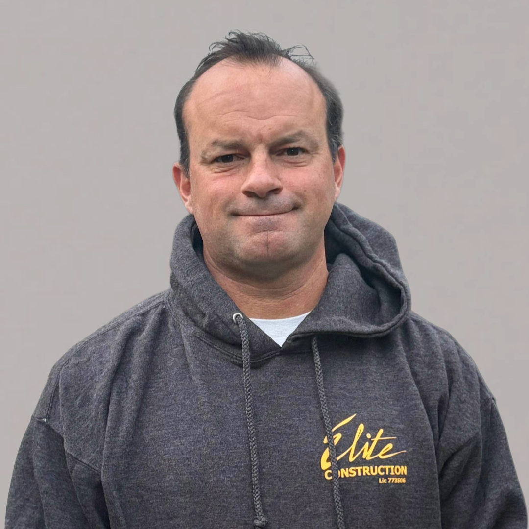 Headshot of Dave, Carpenter at Elite Construction in Santa Cruz.
