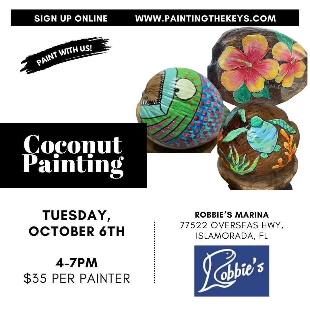 Robbie's - Coconut Painting - October 6