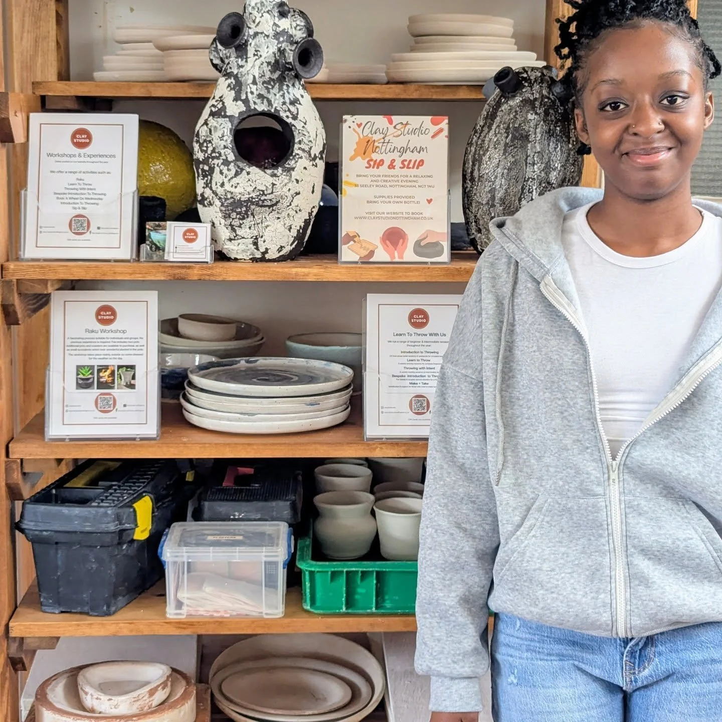 Thank you Rishanti Angel for your brilliant work as NTU Graduate Intern to Clay Studio for the last 6 weeks ❤️