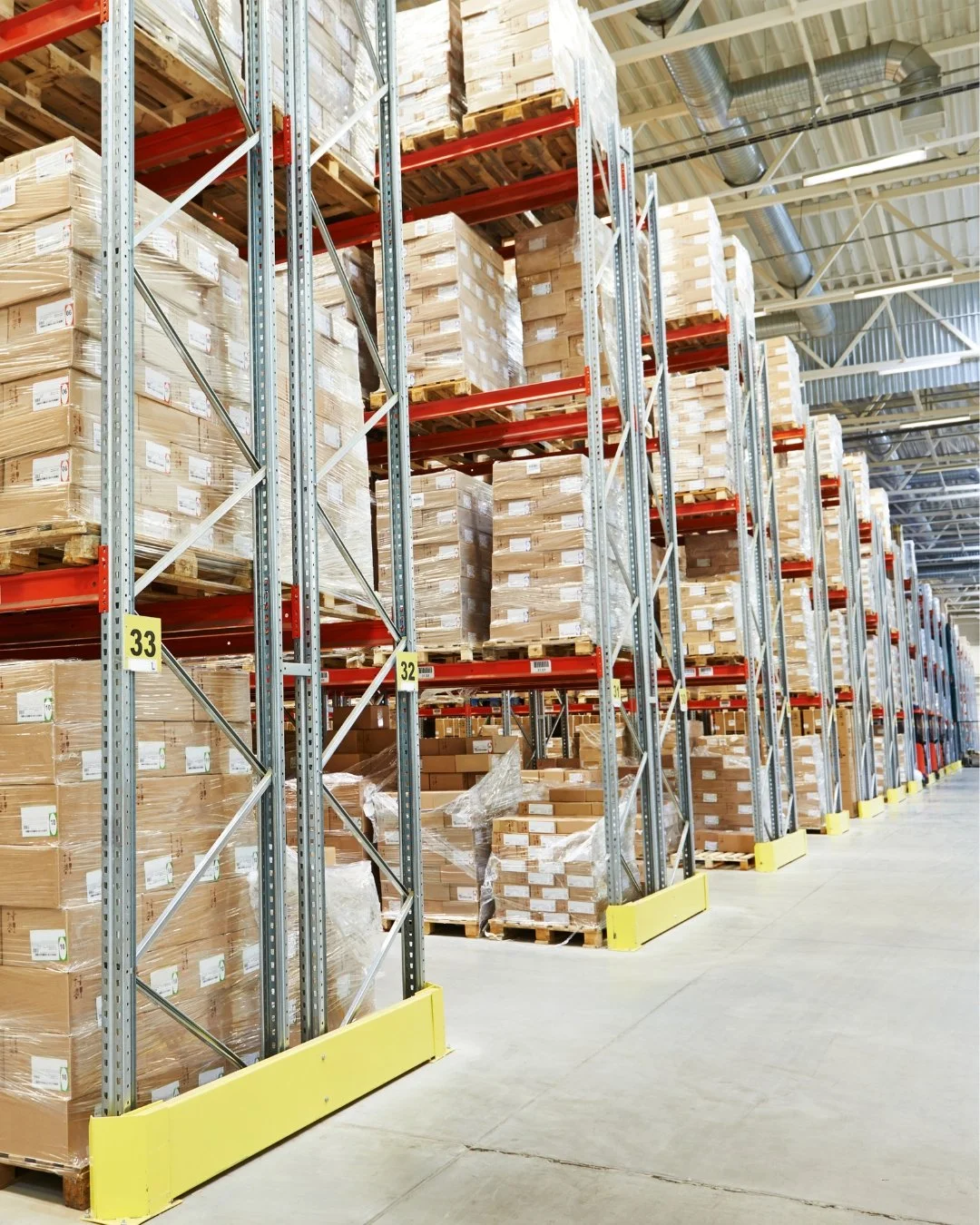 Food & beverage distributor warehouse.