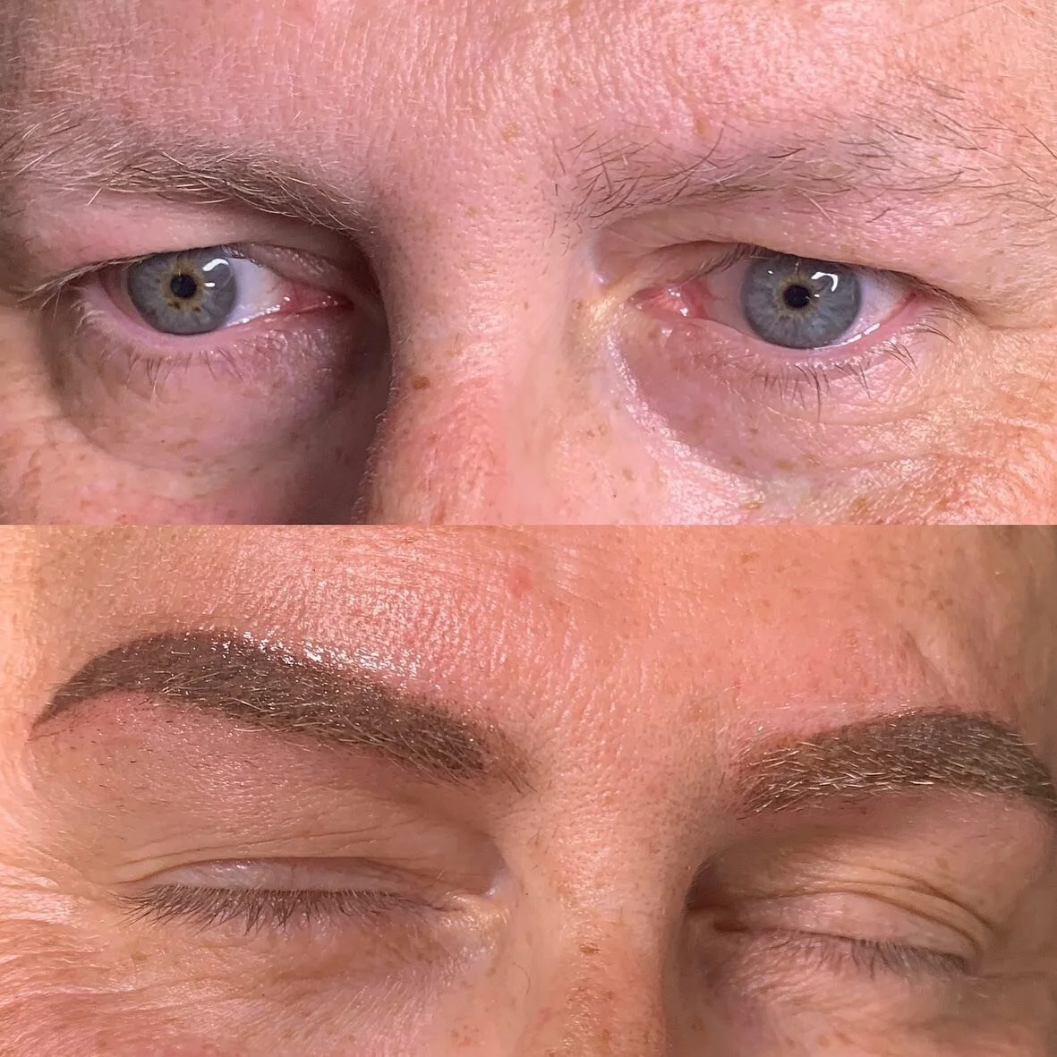 Shaded brows for my beautiful client today. I am so grateful for the trust and opportunity, and so blessed to meet such wonderful people 🖤 #microblading #powderbrows #shadedbrows #atlanta #permanentmakeup #atlpmu #permanentmakeupatlanta #atlpermanen