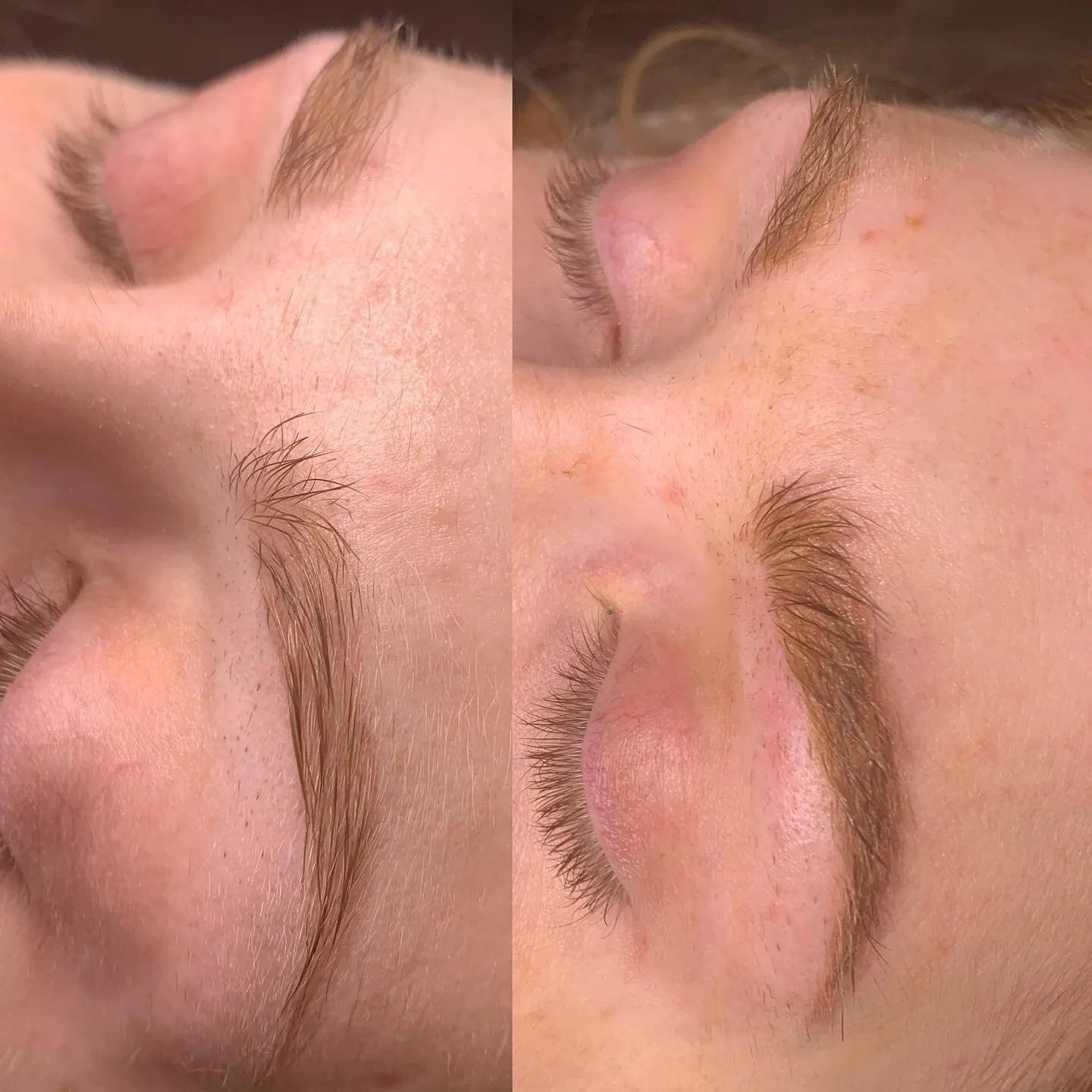Shaded brows for my beautiful client! #powderbrows #microbladingatlanta #microblading #pmu #atlanta #ombreeyebrows #powdereyebrows #permanentmakeup