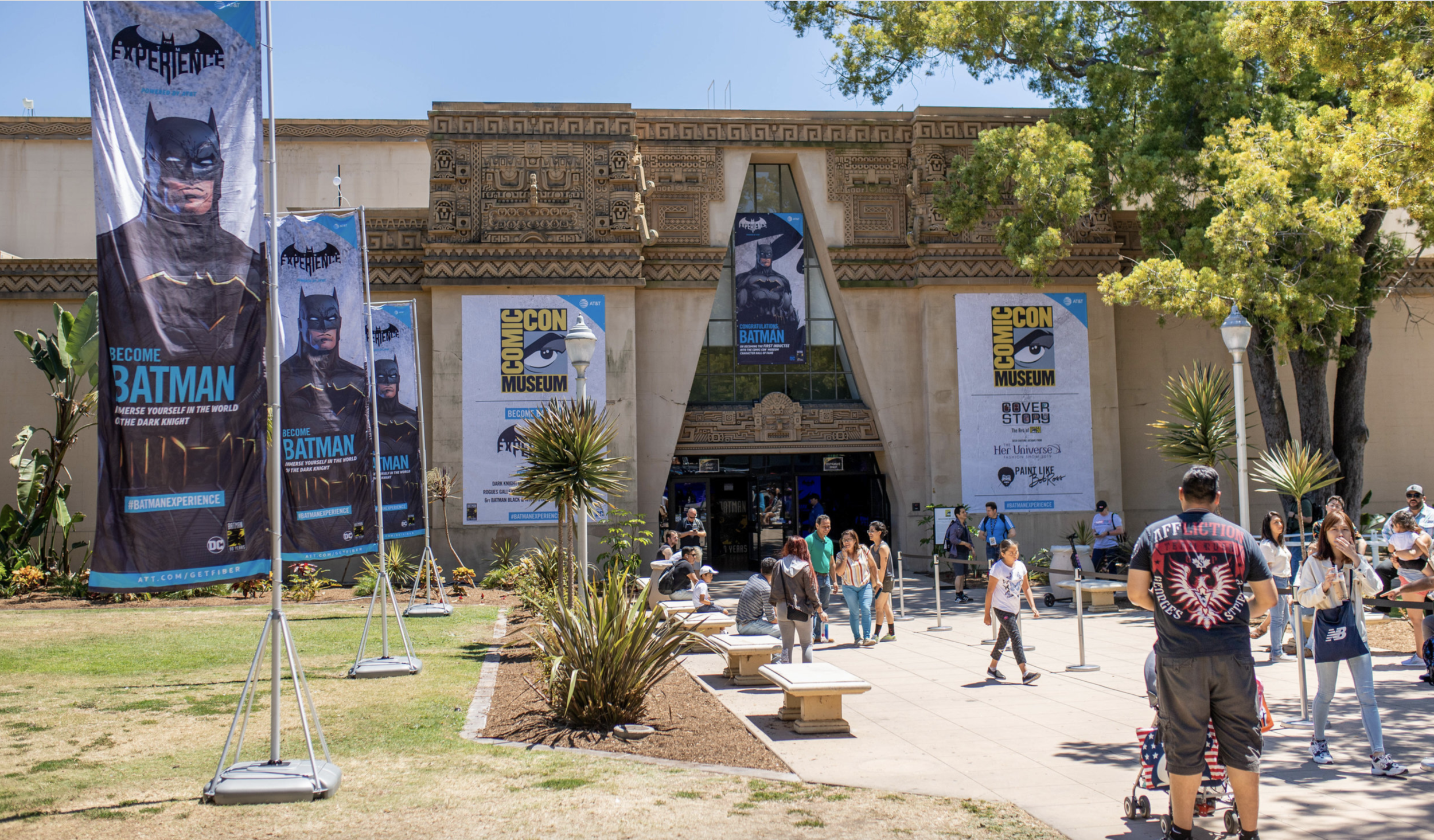  Our event officially launched the Comic-Con Museum, with over 68,000 square feet dedicated to Batman.  